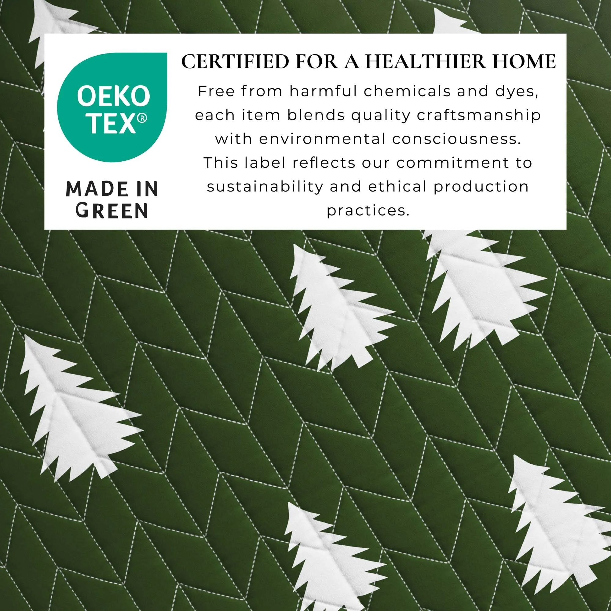 3 Piece Lodge Printed Quilt - Arrowhead - Image 3