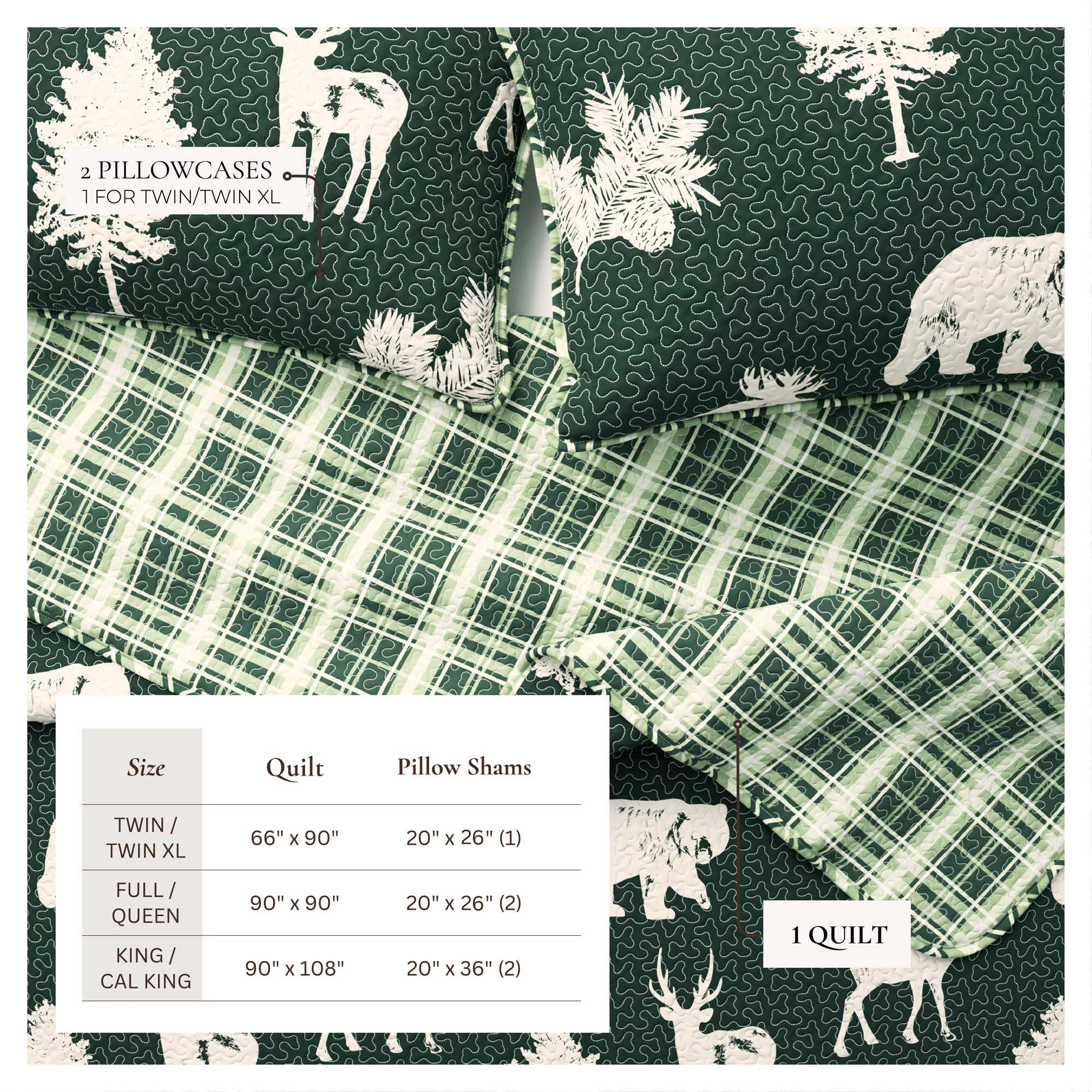 3-Piece Lodge Quilt - Rio Ridge Collection - Image 5
