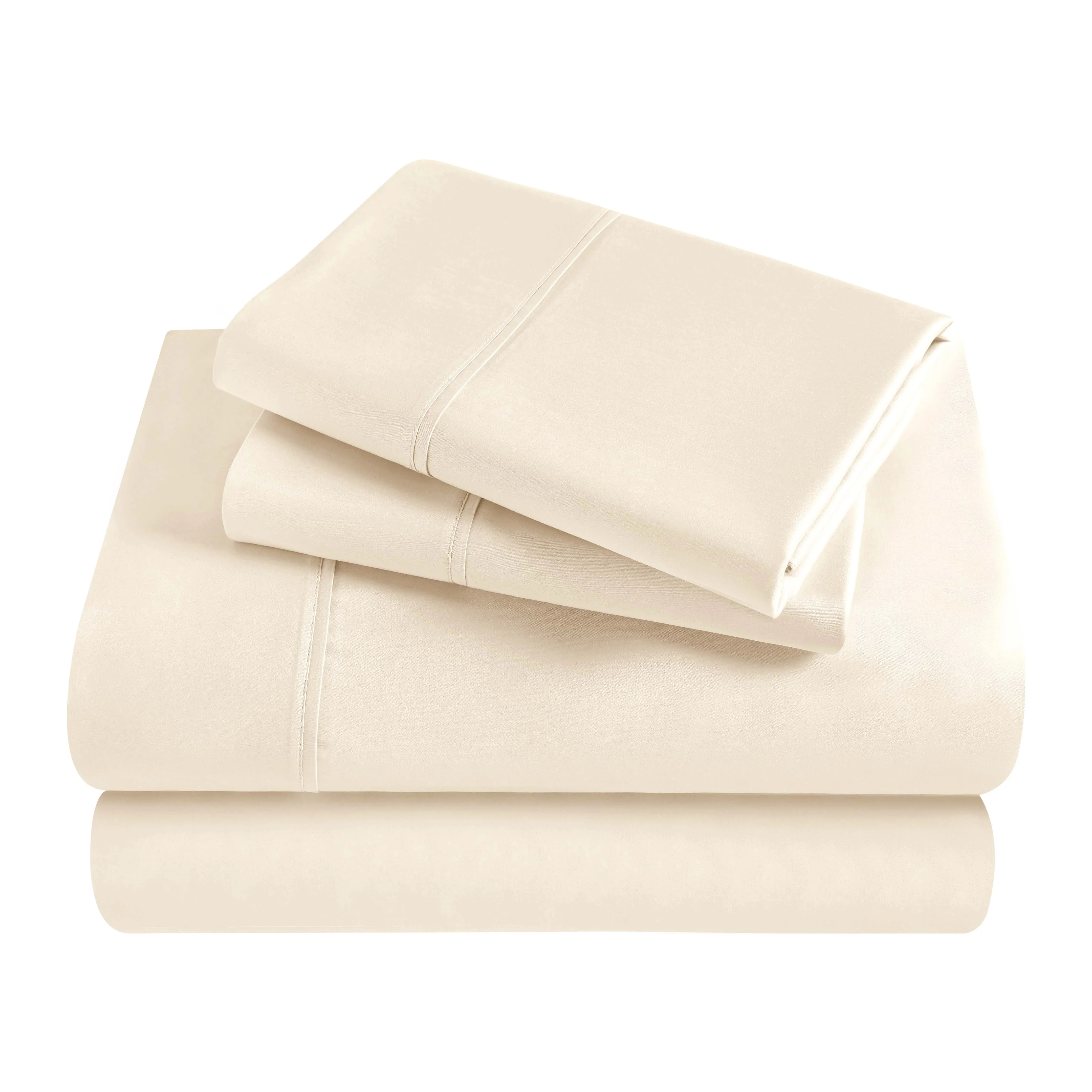 300 Thread Count Egyptian Cotton Sateen Bed Sheet Set - Image 27