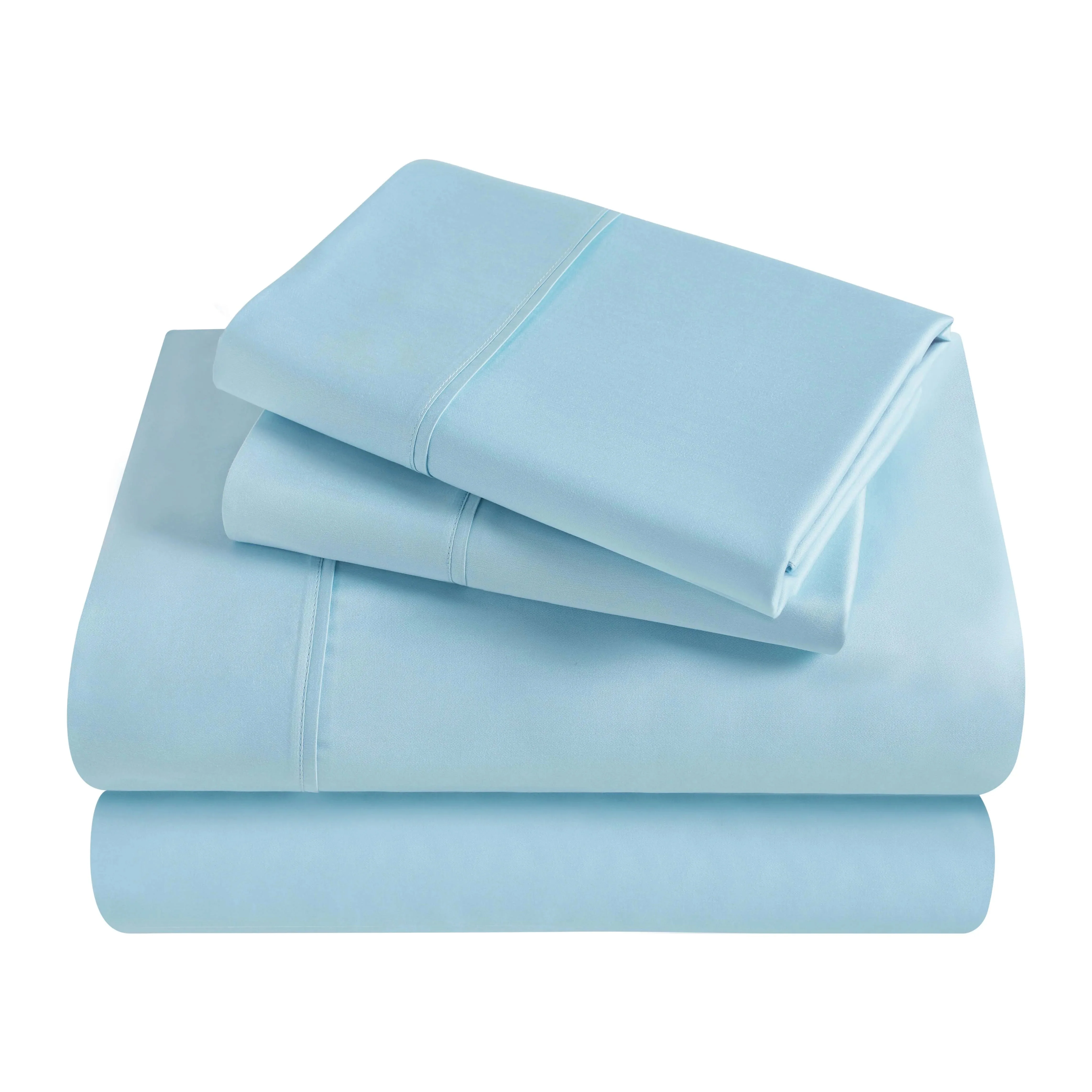300 Thread Count Egyptian Cotton Sateen Bed Sheet Set - Image 32