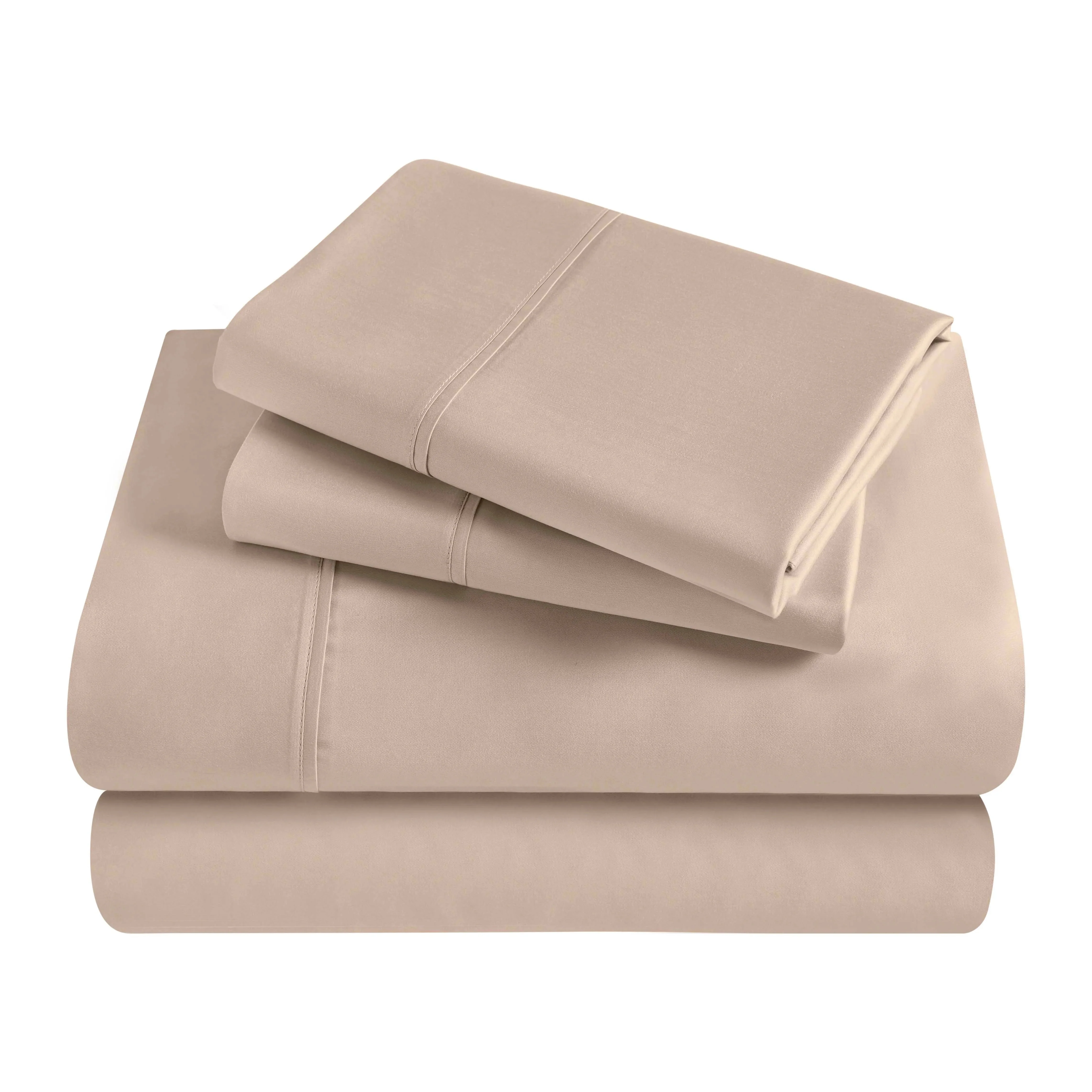 300 Thread Count Egyptian Cotton Sateen Bed Sheet Set - Image 41