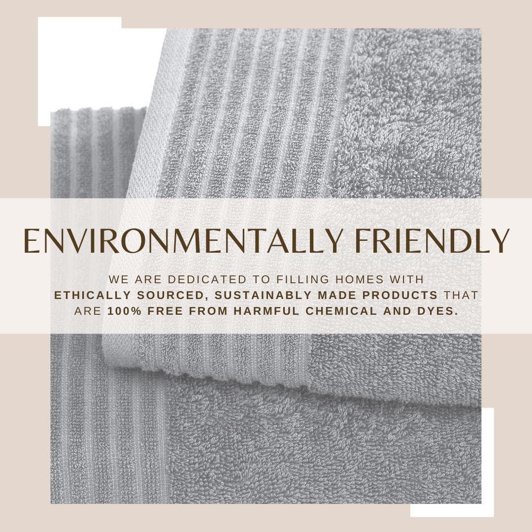 4 Pack Cotton Bath Towels - Kasper Collection - Image 16