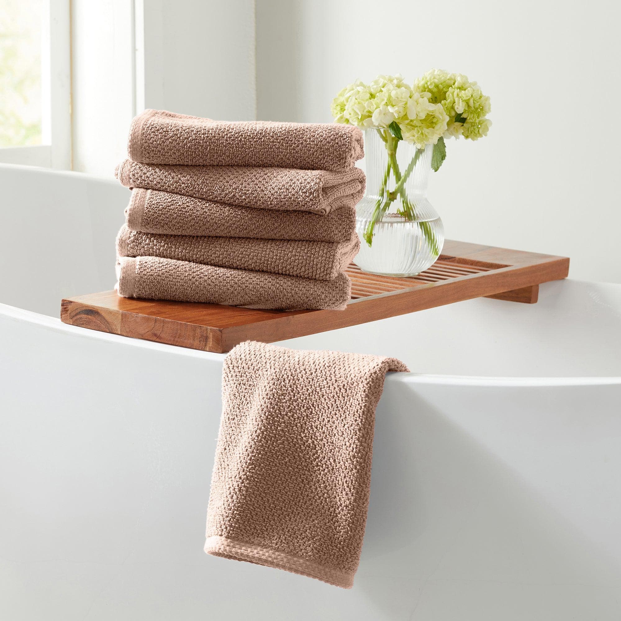 4 Pack Cotton Bath Towels - Kasper Collection - Image 21