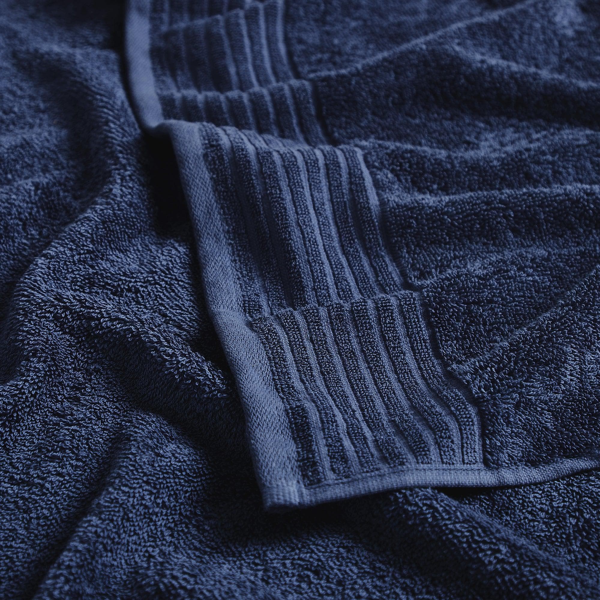 4 Pack Cotton Bath Towels - Kasper Collection - Image 38