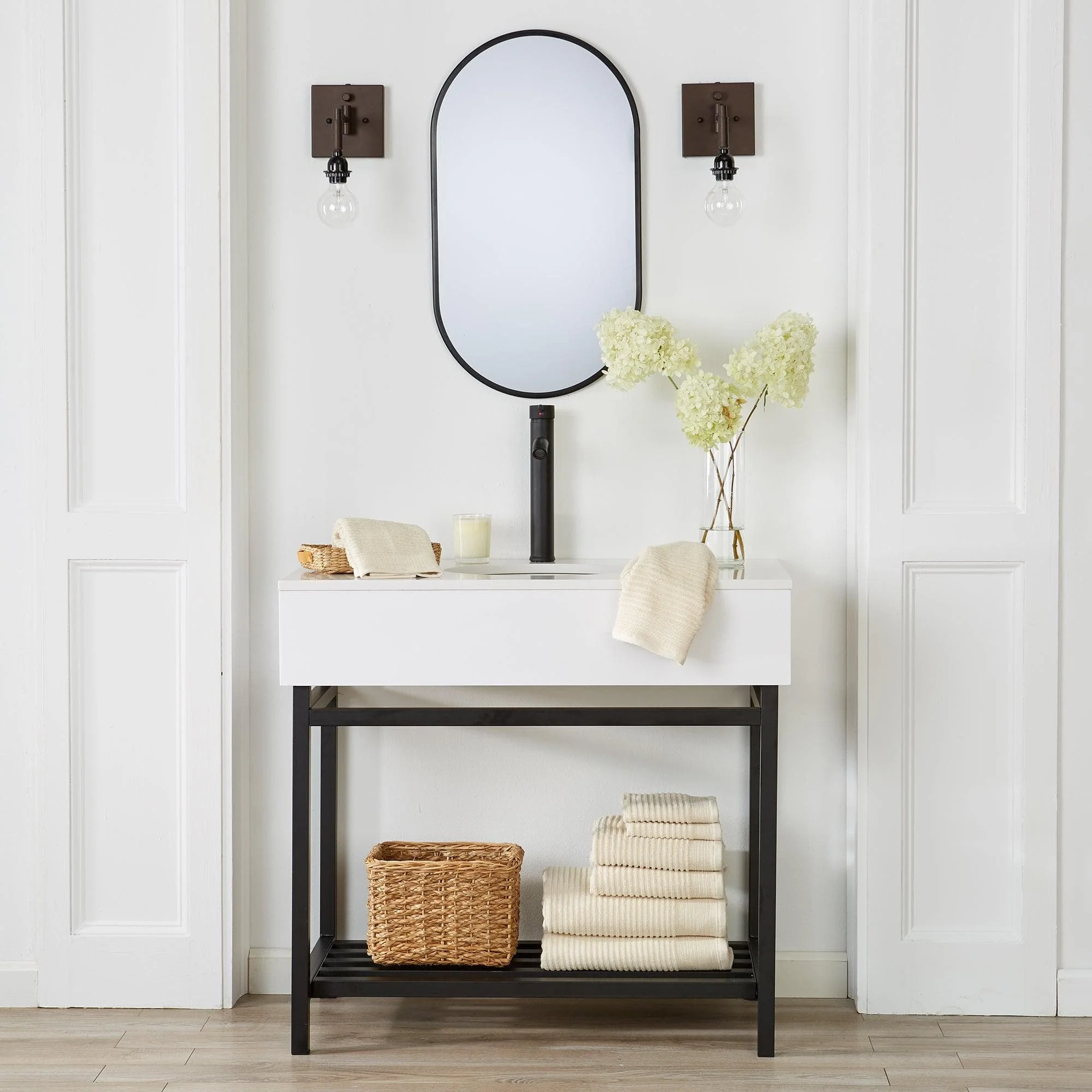 4 Pack Ribbed Hand Towels - Rori Collection - Image 30