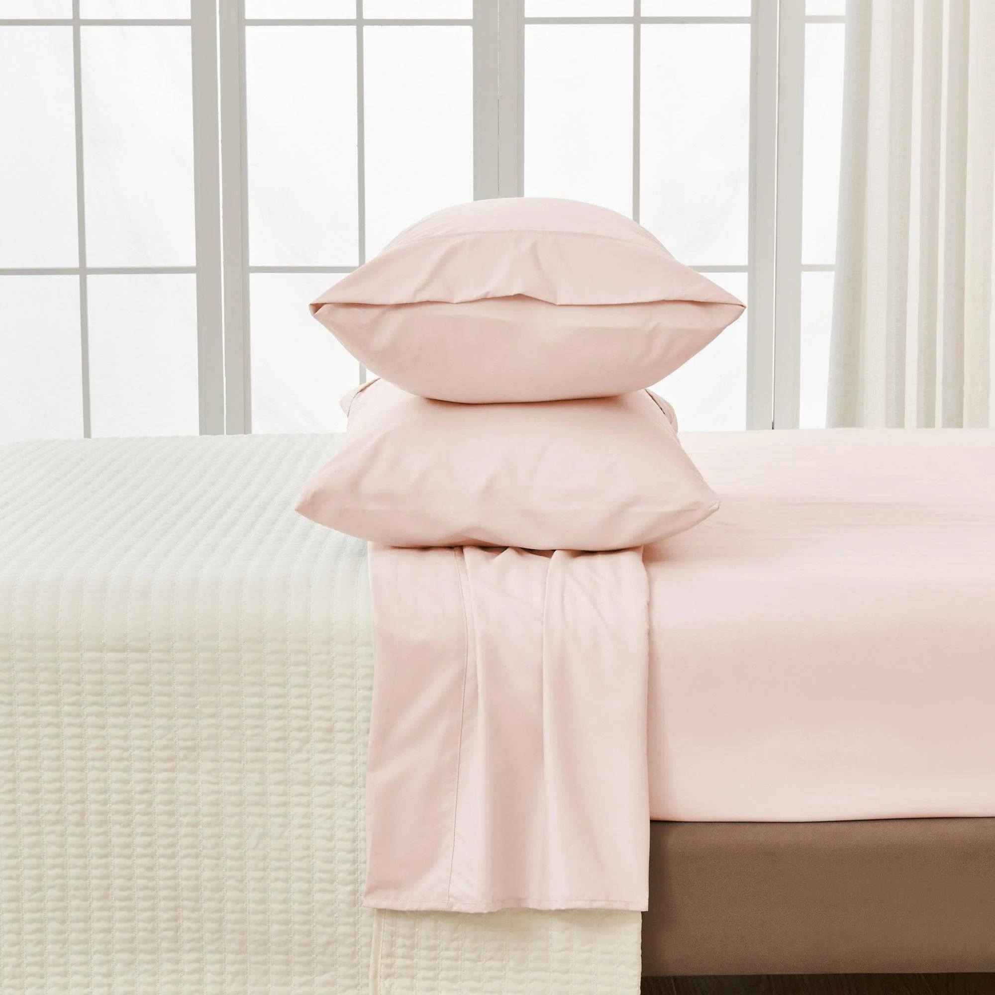 4 Piece Solid Microfiber Sheet Set - Amara Collection - Image 3