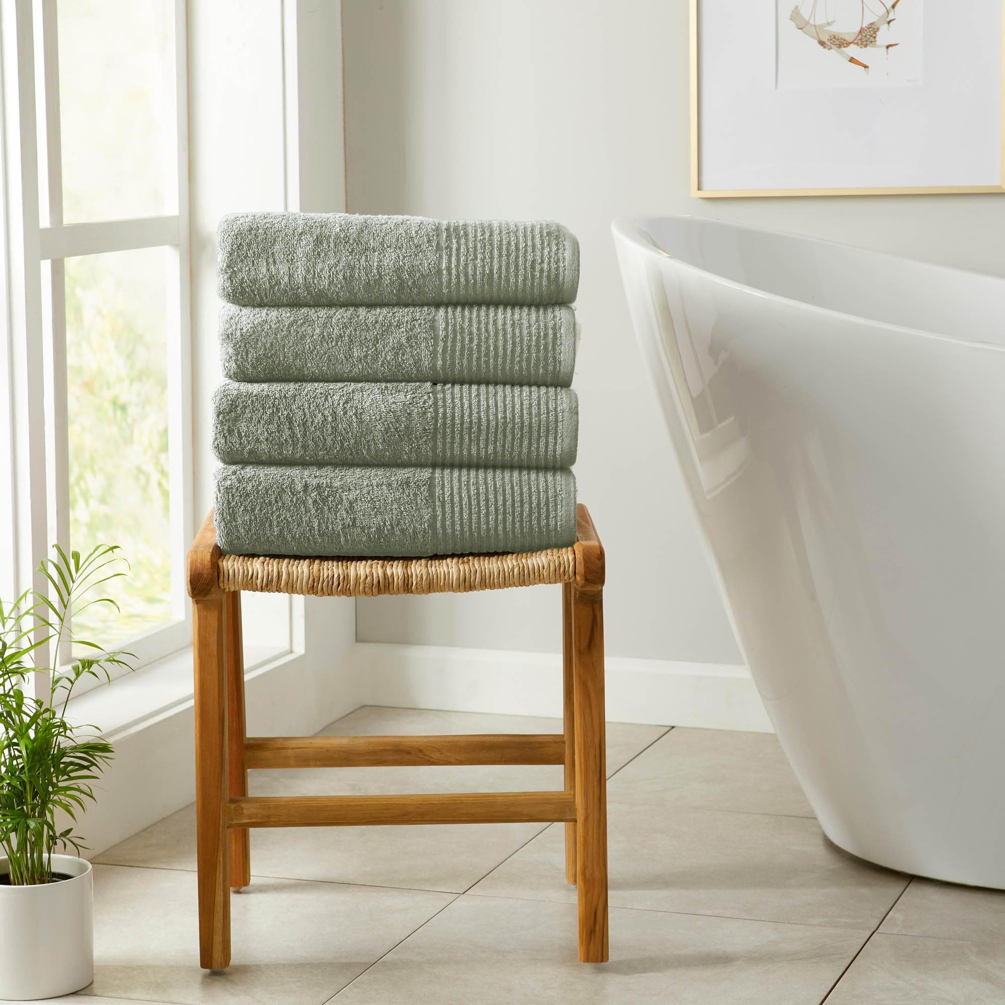 6 Pack Cotton Hand Towels - Kasper Collection - Image 3