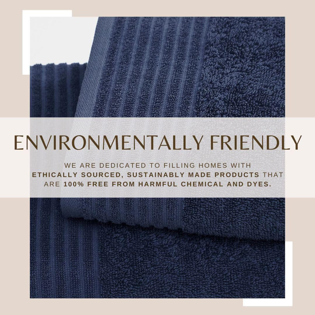 6 Pack Cotton Hand Towels - Kasper Collection - Image 40