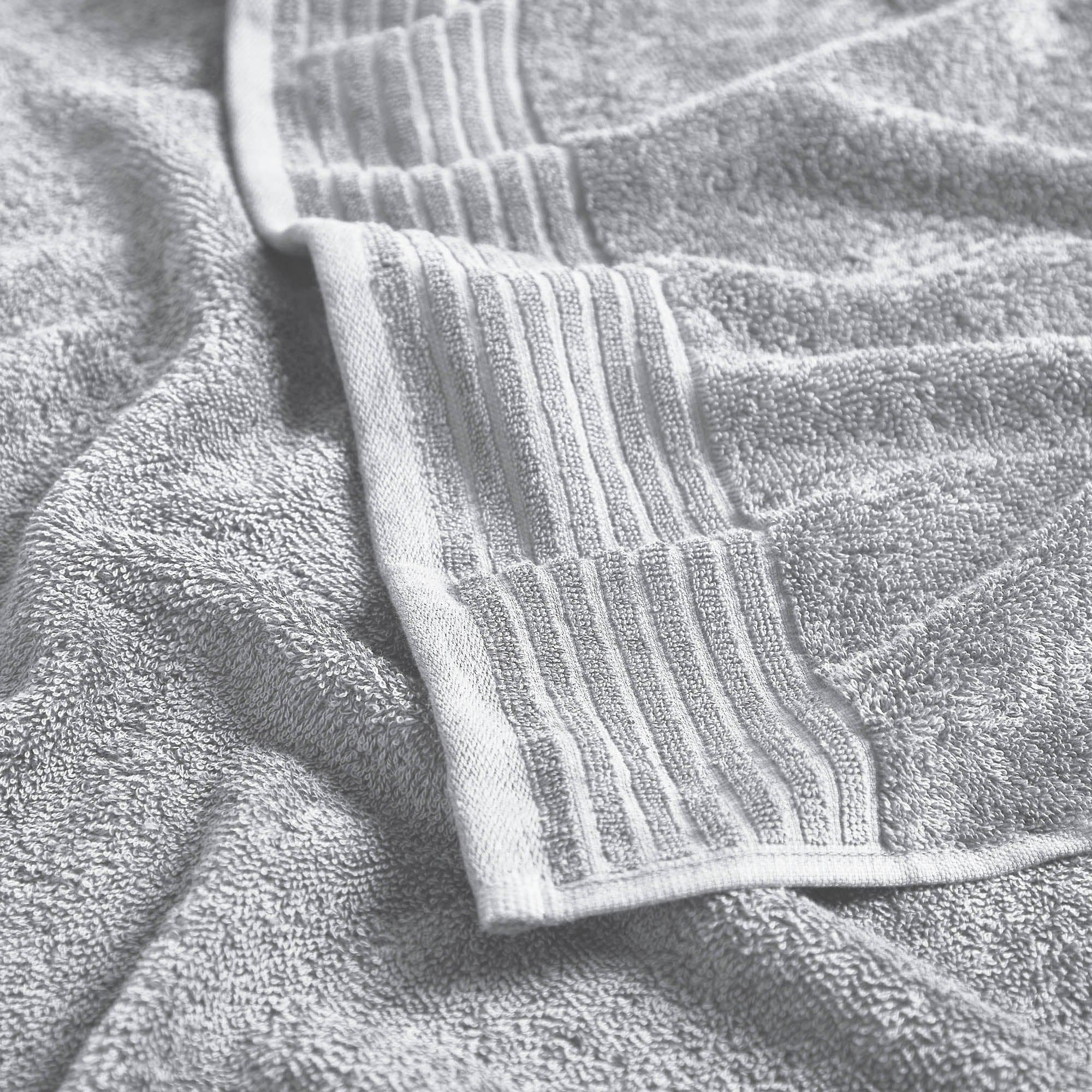 6 Piece Set Cotton Bath Towels - Kasper Collection - Image 14