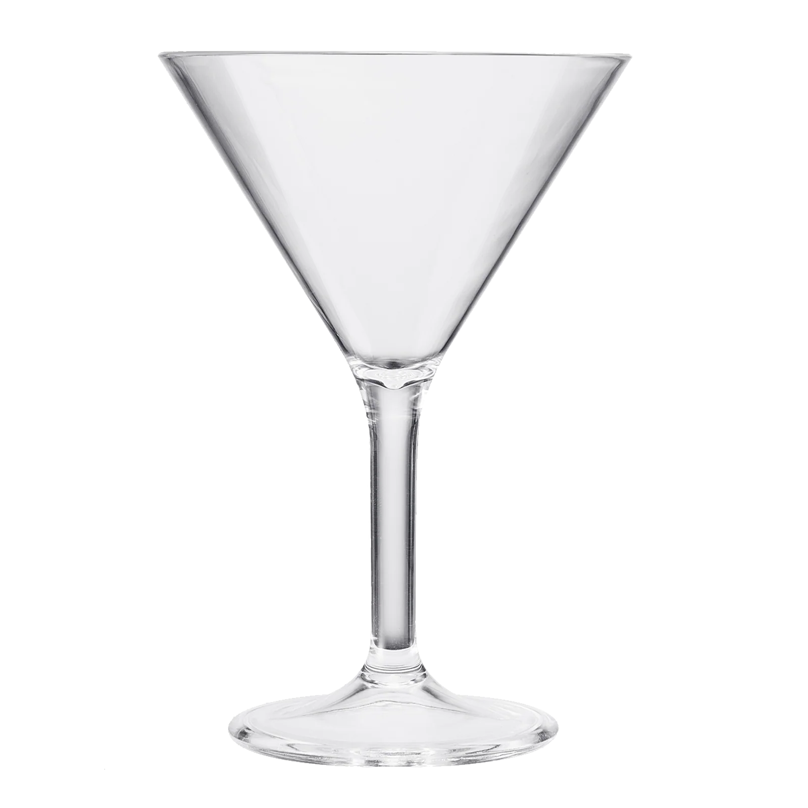 Barcelona Acrylic Martini Cocktail Glassware, Set of 4 - Image 3