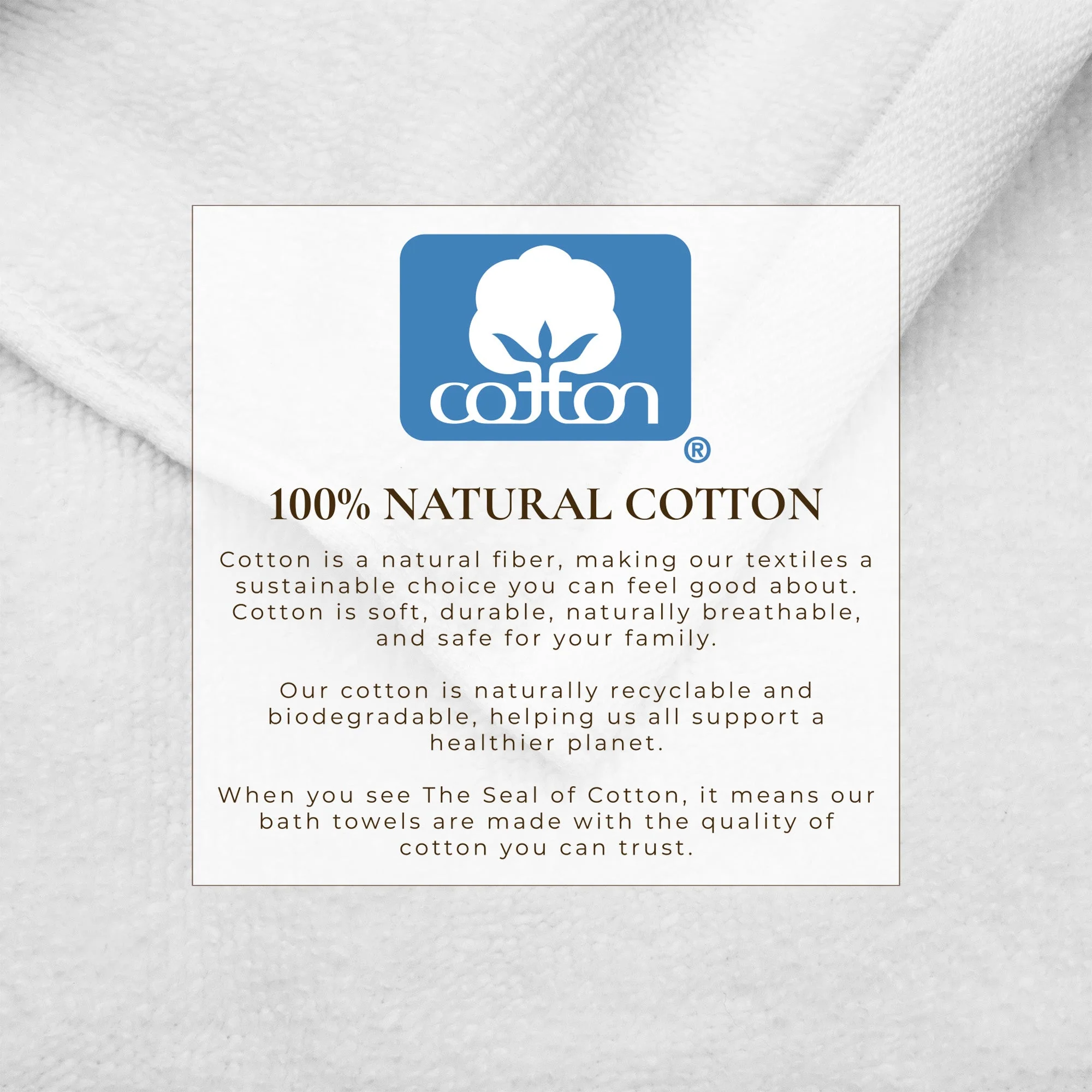 Cotton Border-Stitched 6-Piece Towel Set - Valery Collection - Image 11