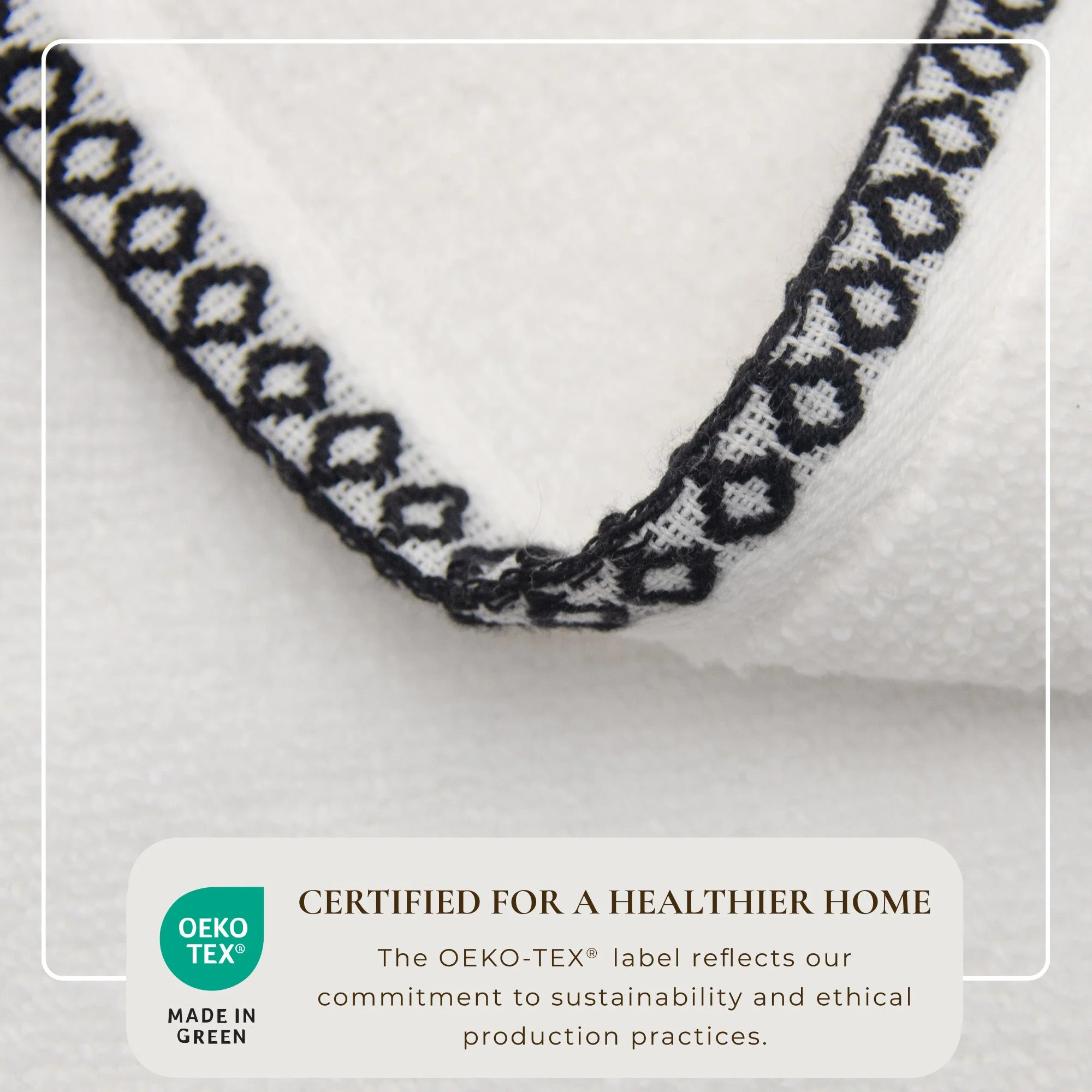 Cotton Border-Stitched 6-Piece Towel Set - Valery Collection - Image 118