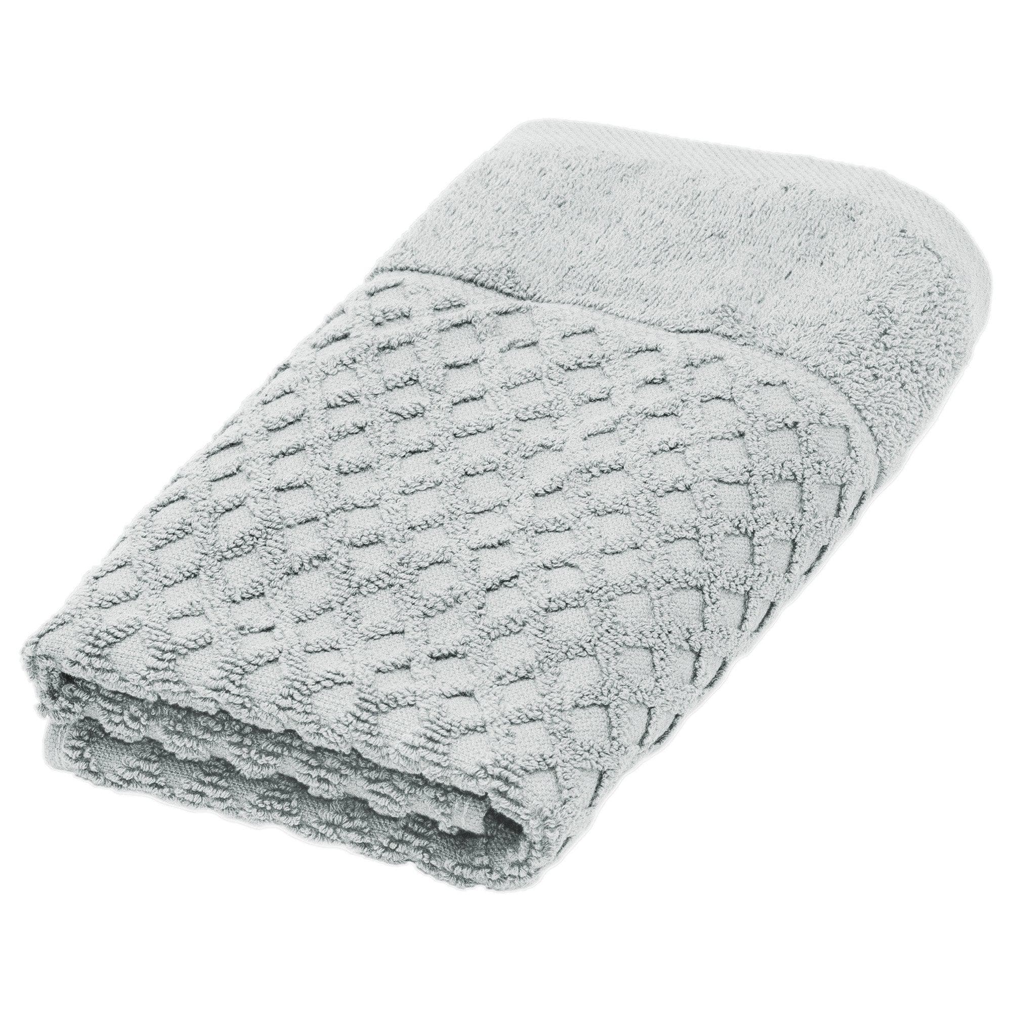 Cotton Diamond Waffle Weave Bath Towel Set - Grayson Collection - Image 128