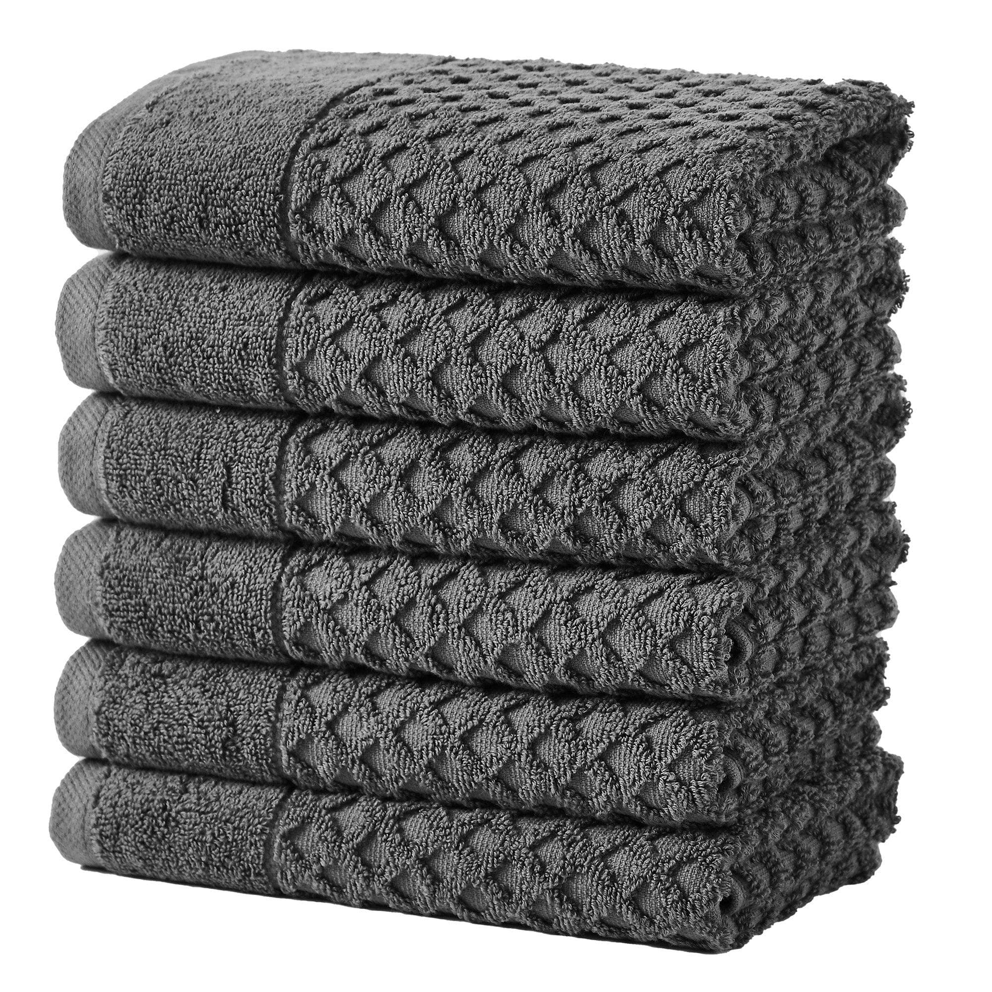 Cotton Diamond Waffle Weave Bath Towel Set - Grayson Collection - Image 139