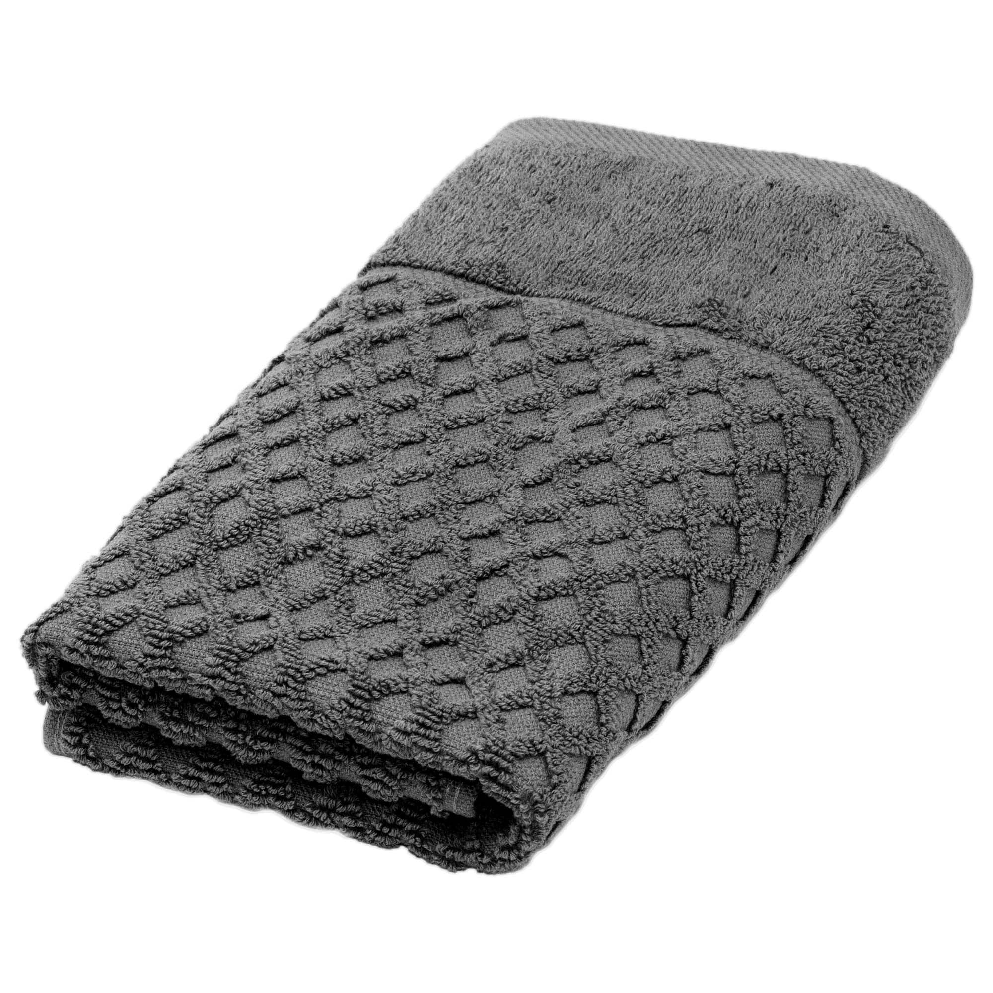 Cotton Diamond Waffle Weave Bath Towel Set - Grayson Collection - Image 142