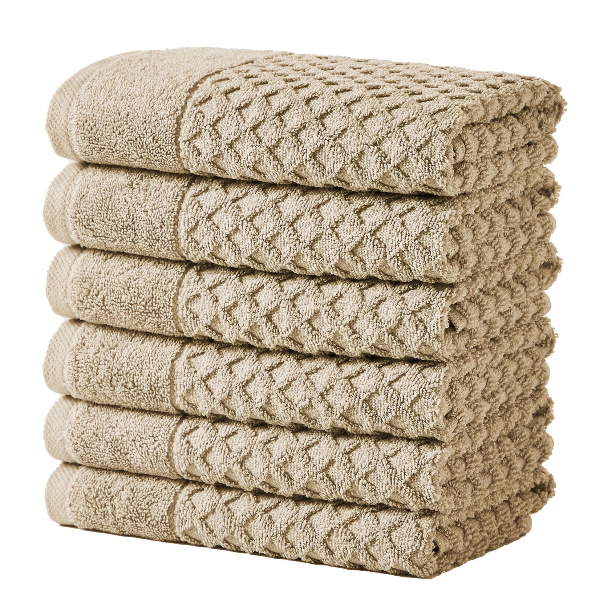 Cotton Diamond Waffle Weave Bath Towel Set - Grayson Collection - Image 27