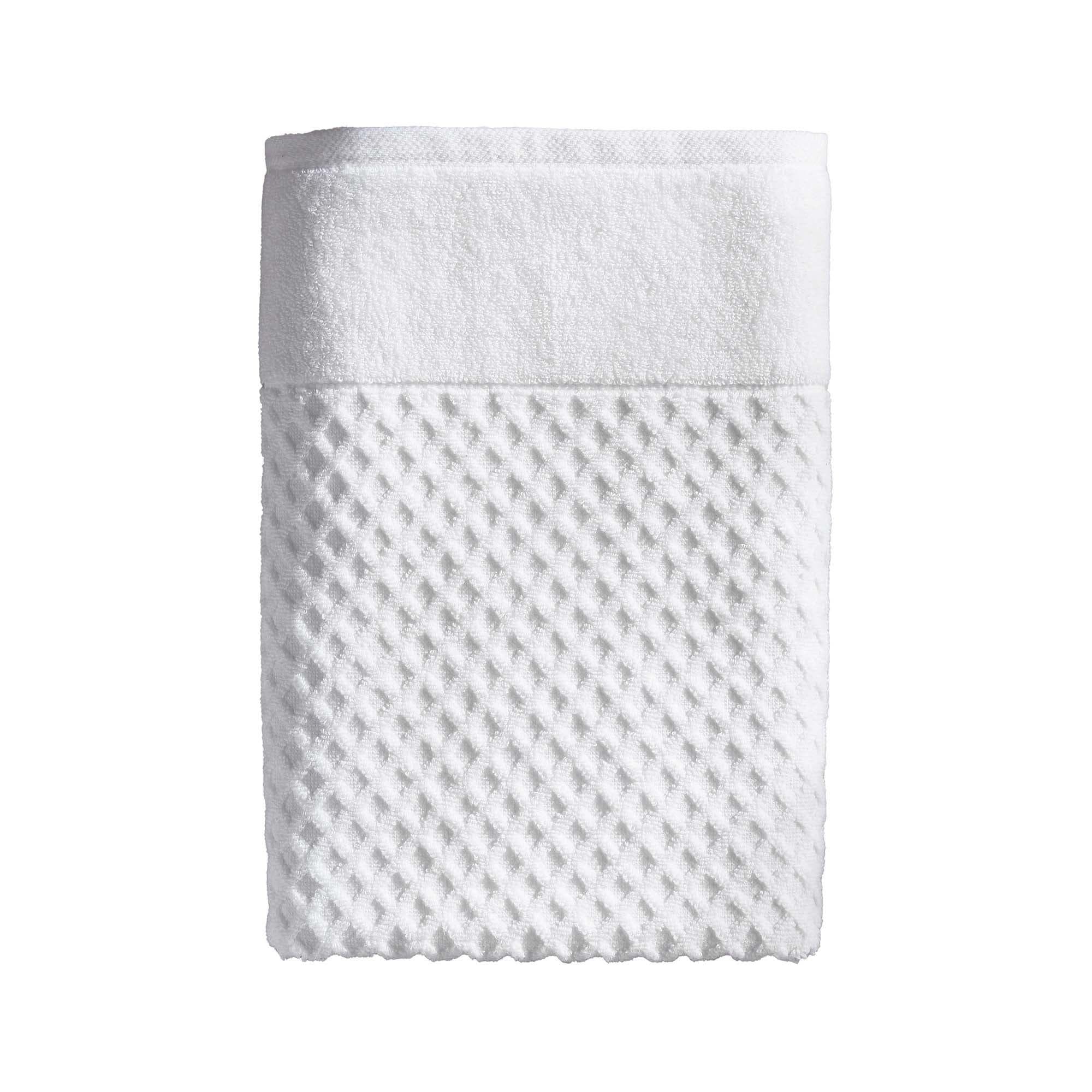 Cotton Diamond Waffle Weave Bath Towel Set - Grayson Collection - Image 6