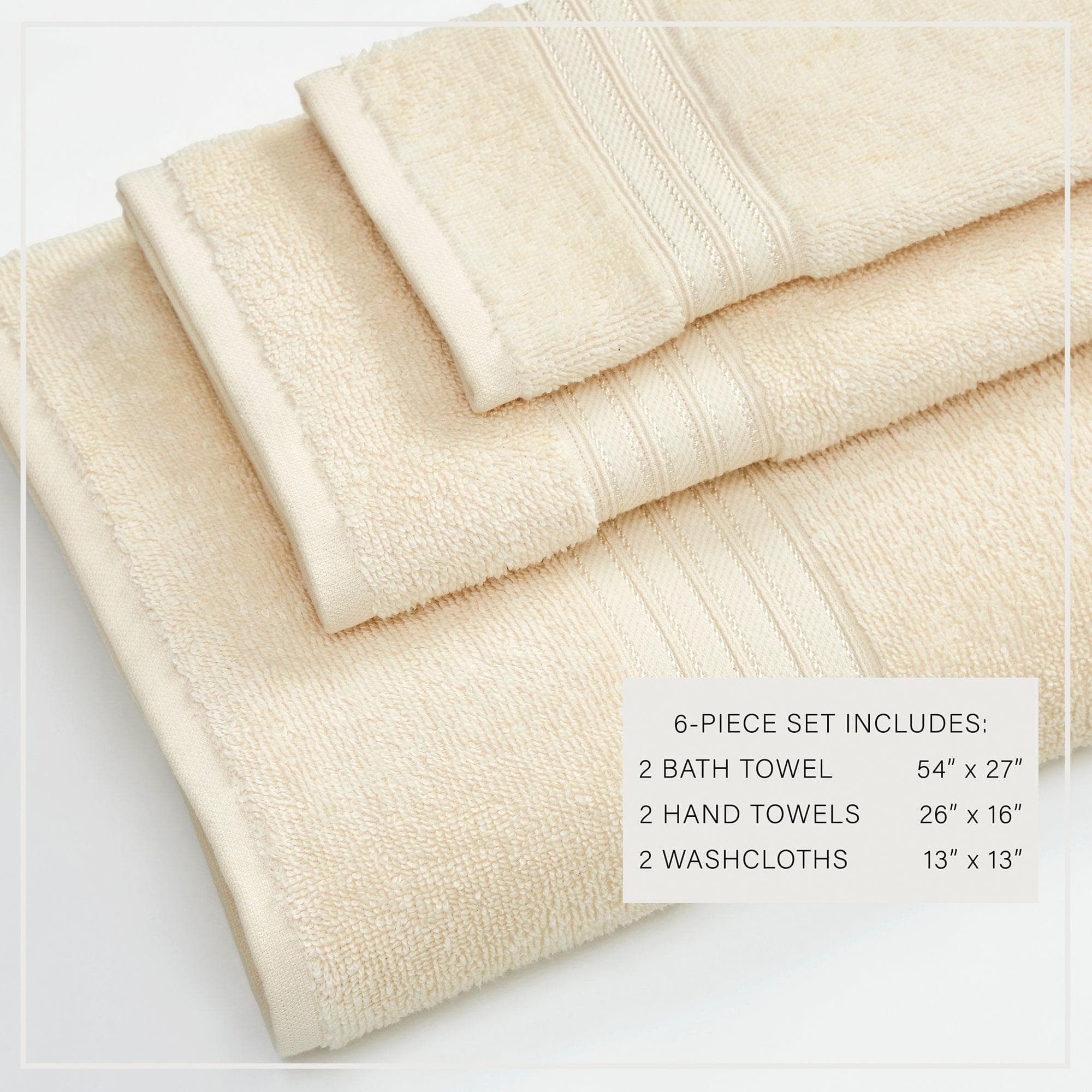 Cotton Terry Bath Towel Set - Cooper Collection - Image 23