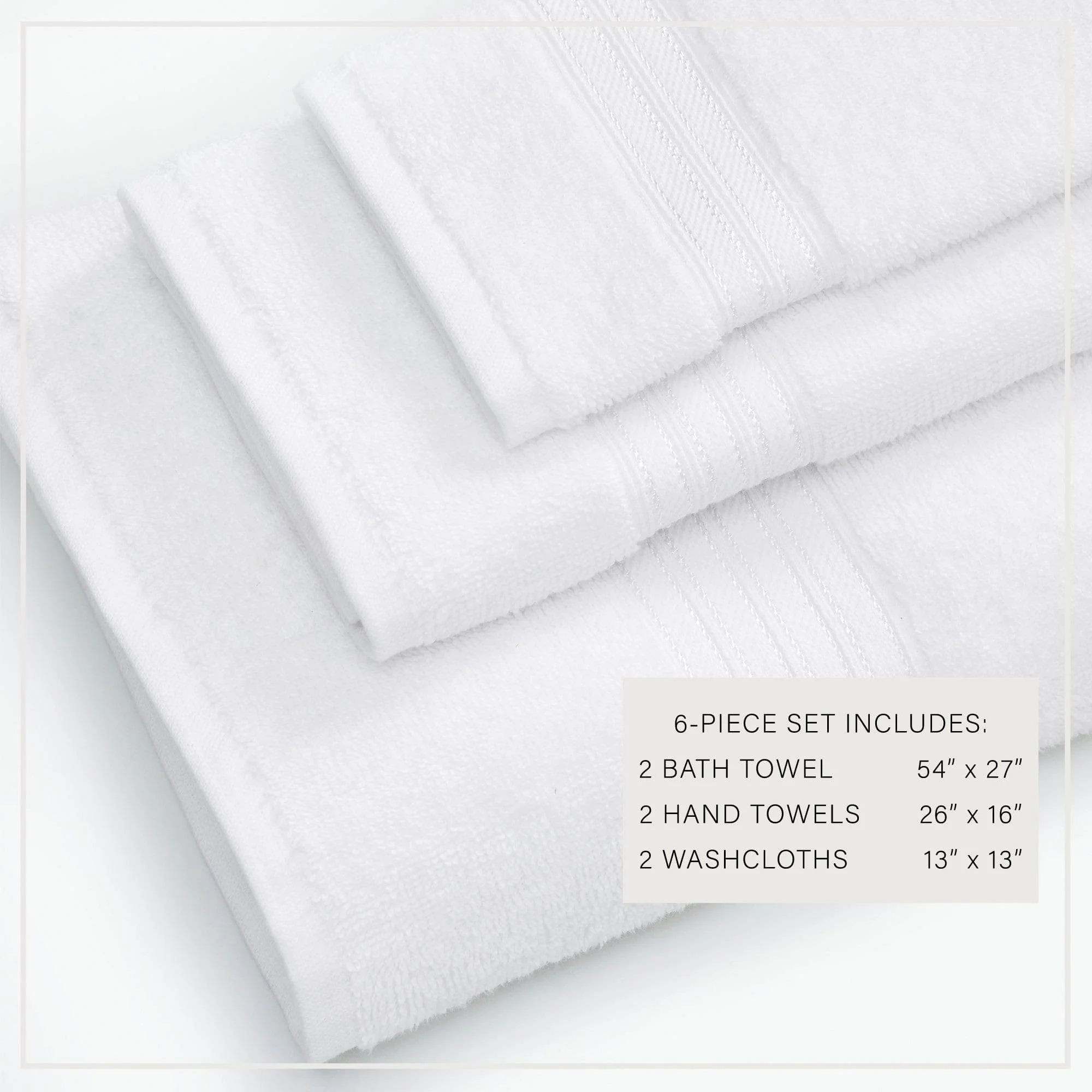 Cotton Terry Bath Towel Set - Cooper Collection - Image 5