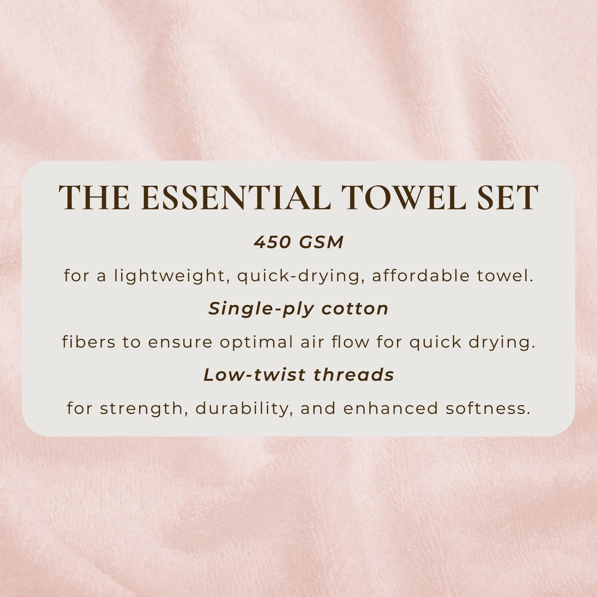 Cotton Terry Bath Towel Set - Cooper Collection - Image 52