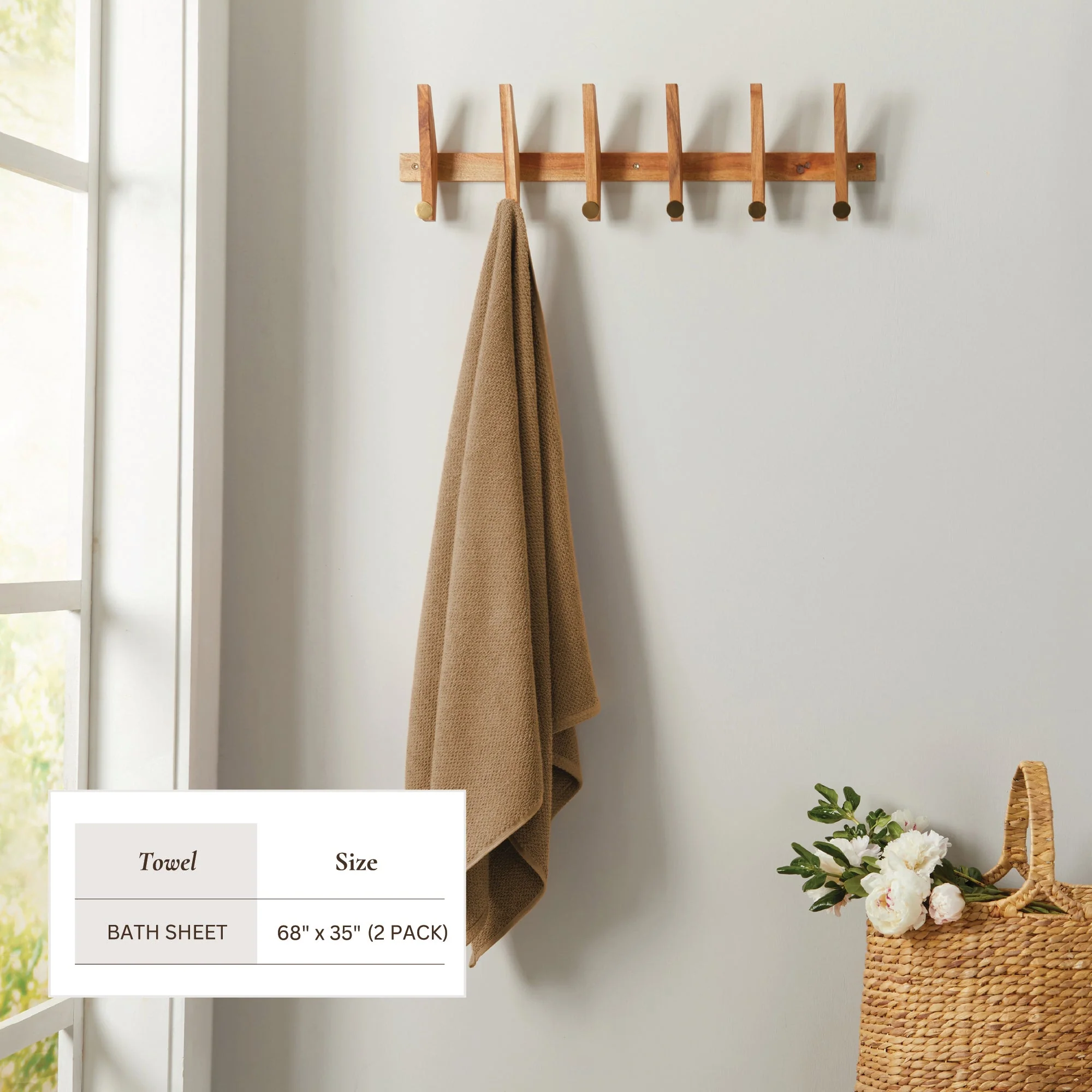 Cotton Textured Bath Towel Set - Acacia Collection - Image 109