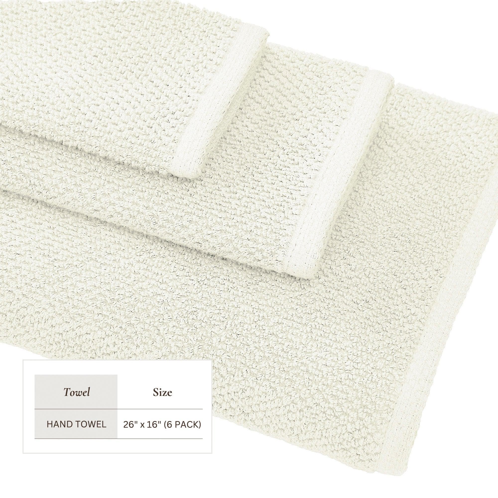 Cotton Textured Bath Towel Set - Acacia Collection - Image 12