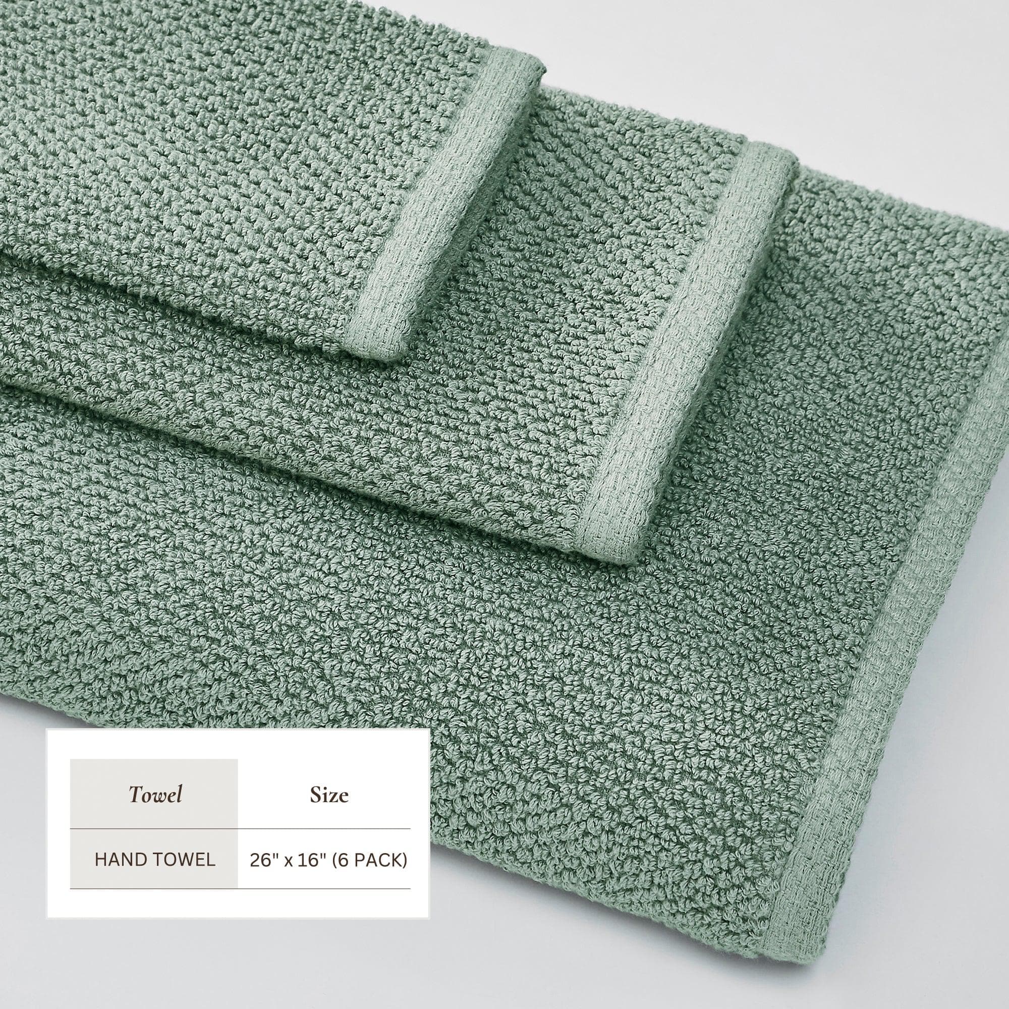 Cotton Textured Bath Towel Set - Acacia Collection - Image 151