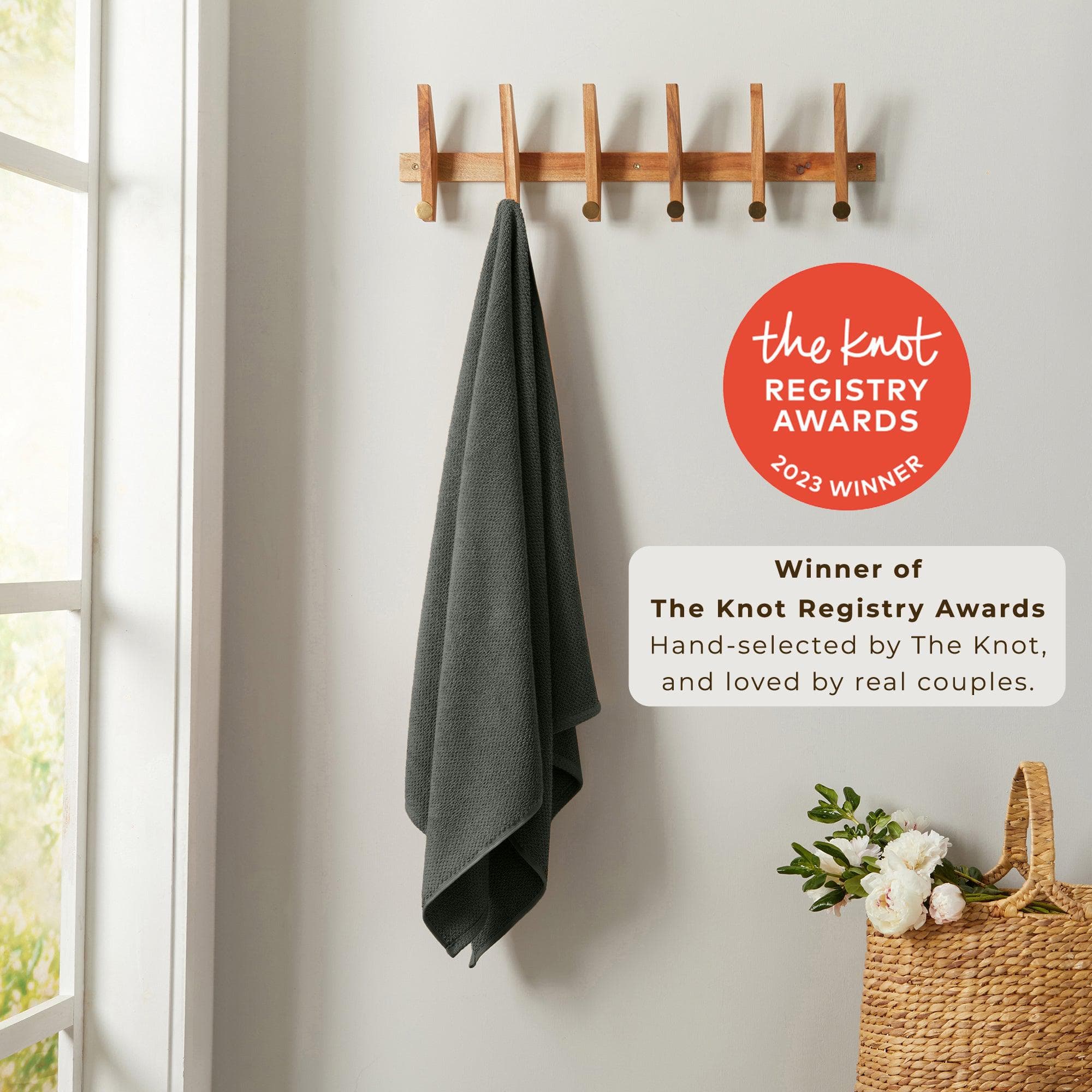 Cotton Textured Bath Towel Set - Acacia Collection - Image 174