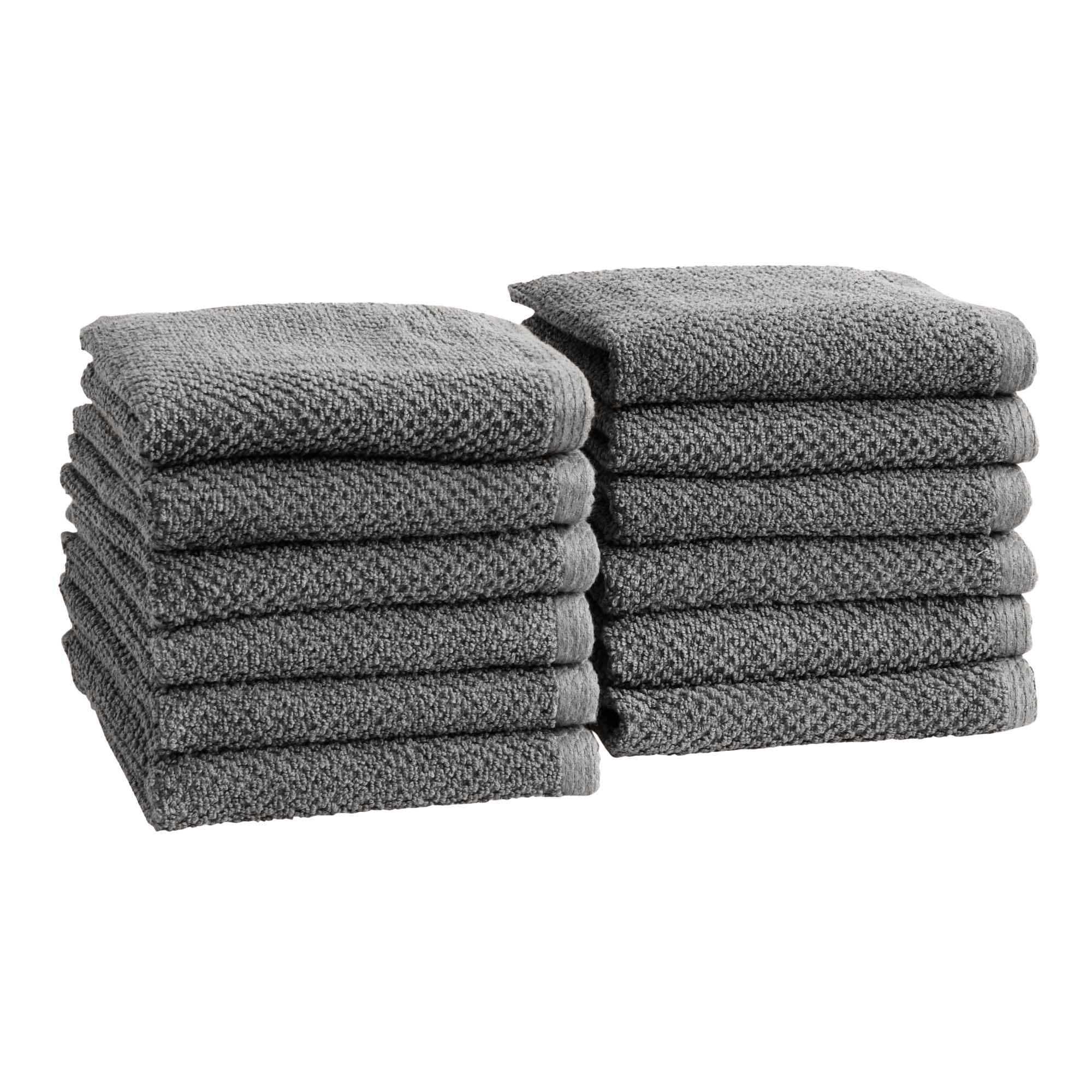 Cotton Textured Bath Towel Set - Acacia Collection - Image 186
