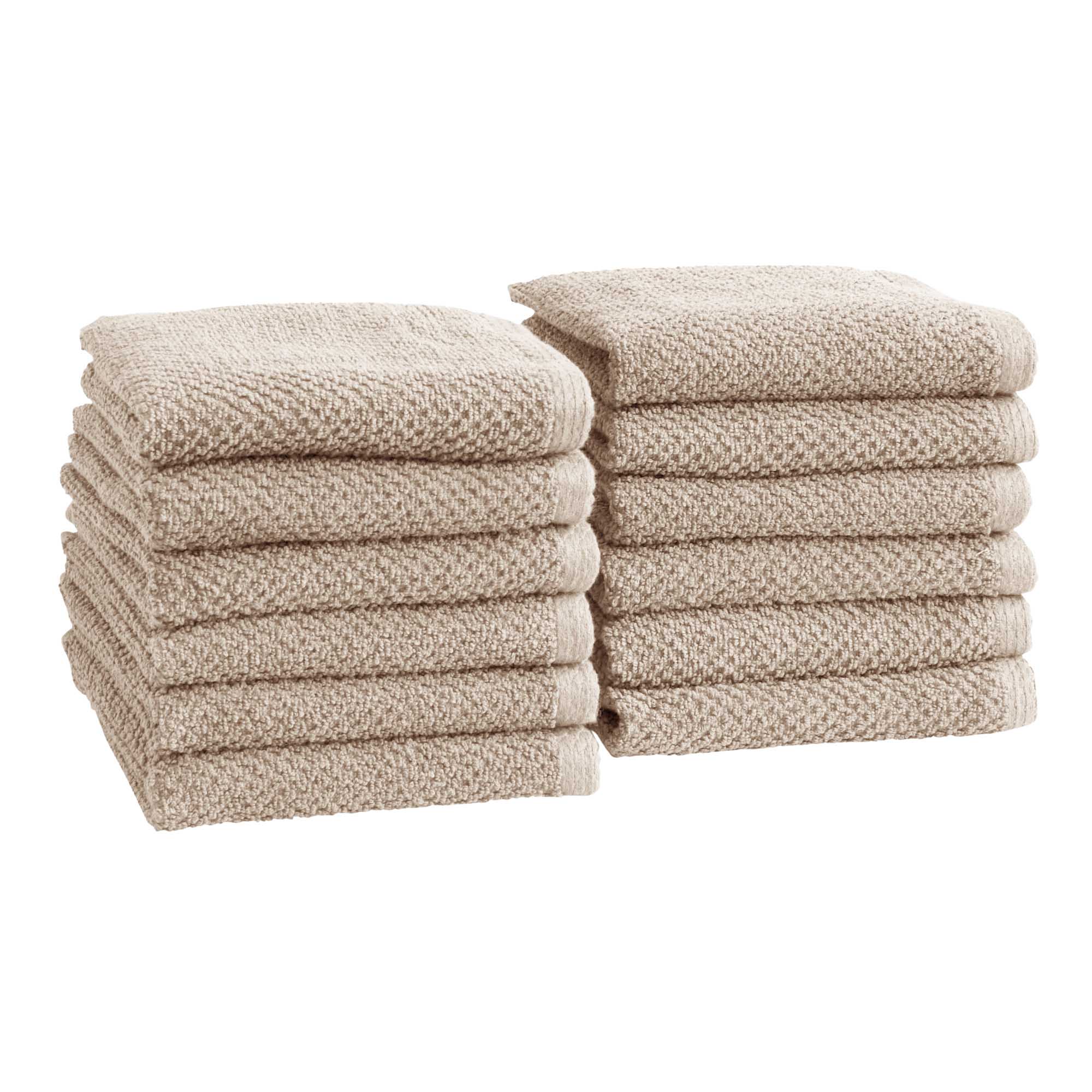Cotton Textured Bath Towel Set - Acacia Collection - Image 33
