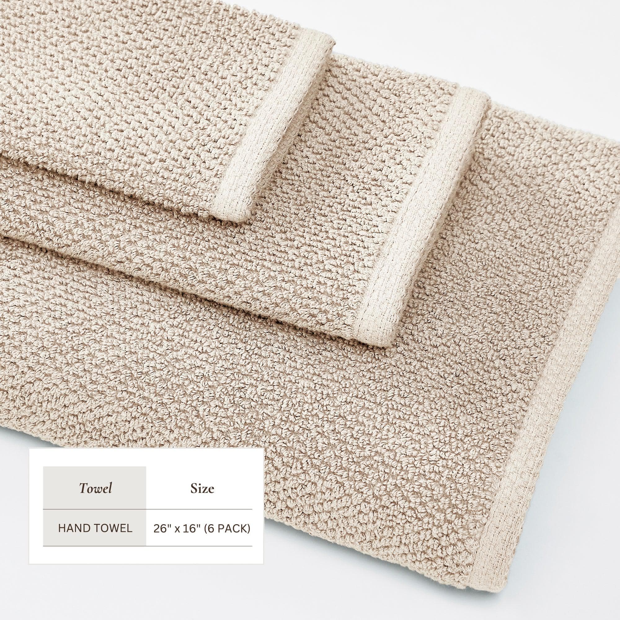 Cotton Textured Bath Towel Set - Acacia Collection - Image 41