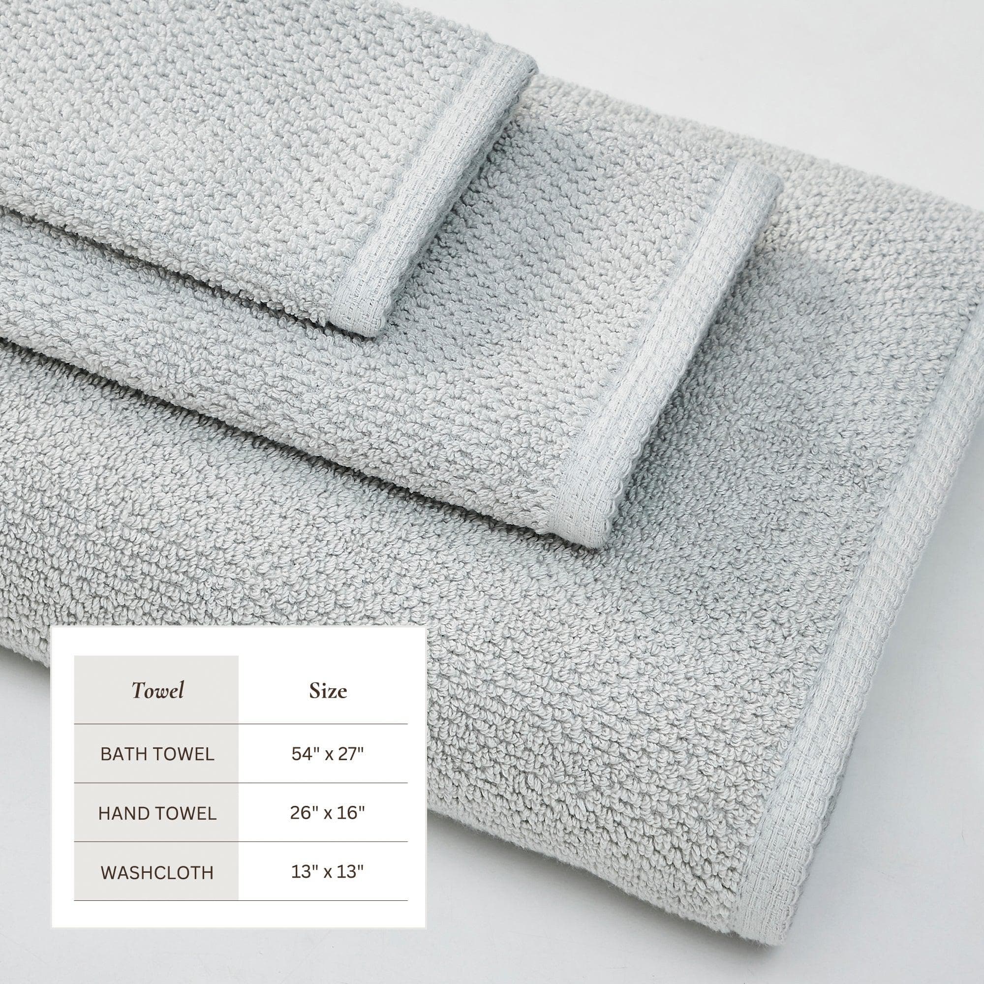 Cotton Textured Bath Towel Set - Acacia Collection - Image 53