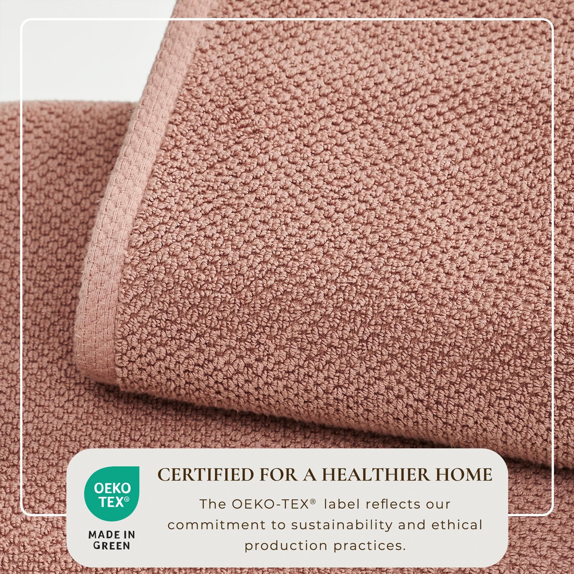 Cotton Textured Bath Towel Set - Acacia Collection - Image 64