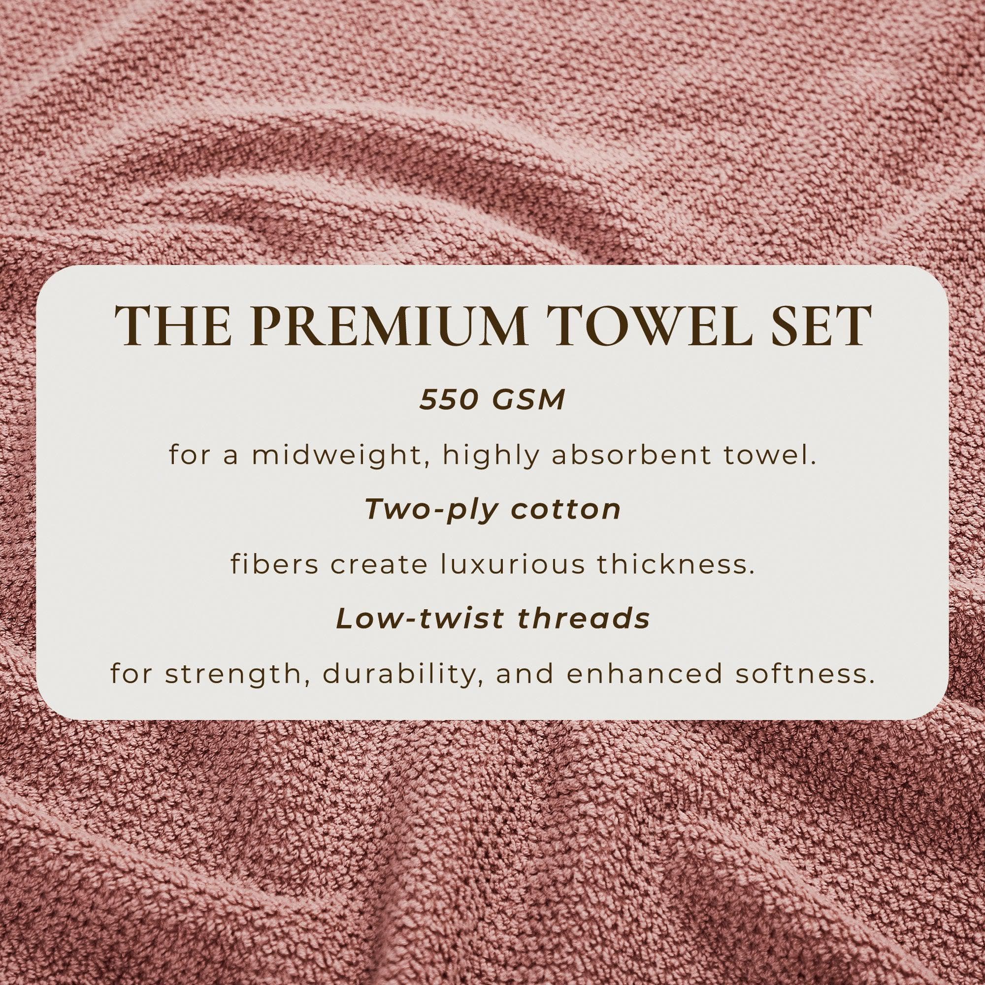 Cotton Textured Bath Towel Set - Acacia Collection - Image 66