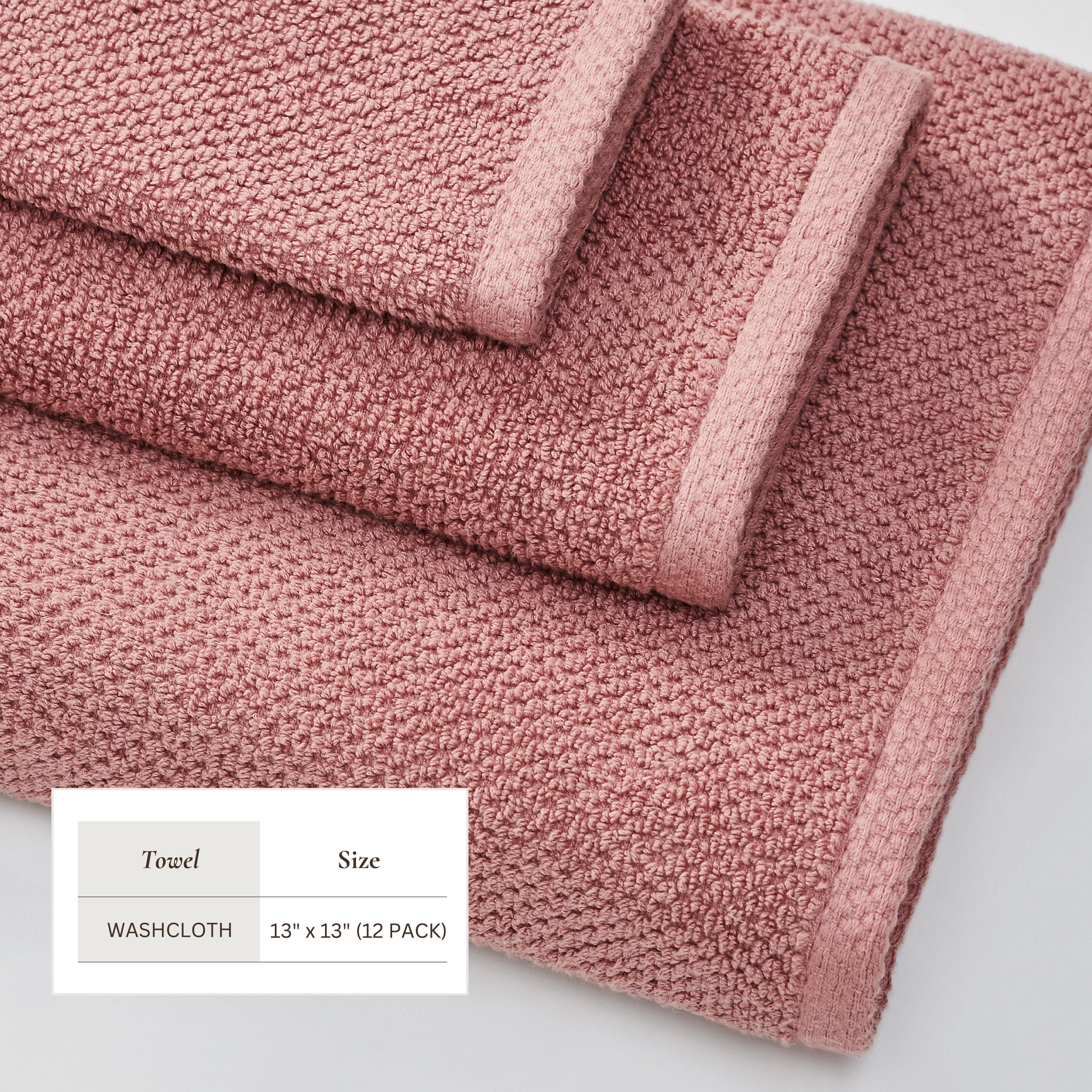 Cotton Textured Bath Towel Set - Acacia Collection - Image 68