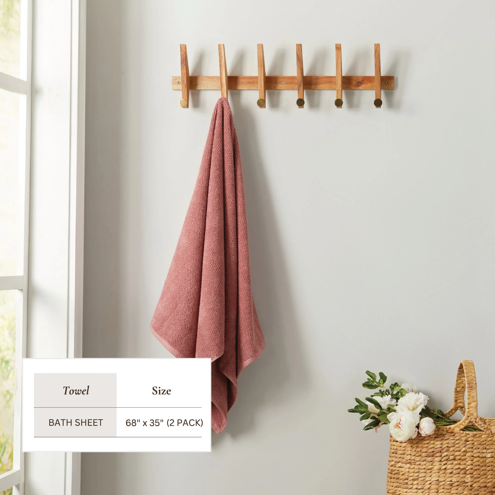 Cotton Textured Bath Towel Set - Acacia Collection - Image 69