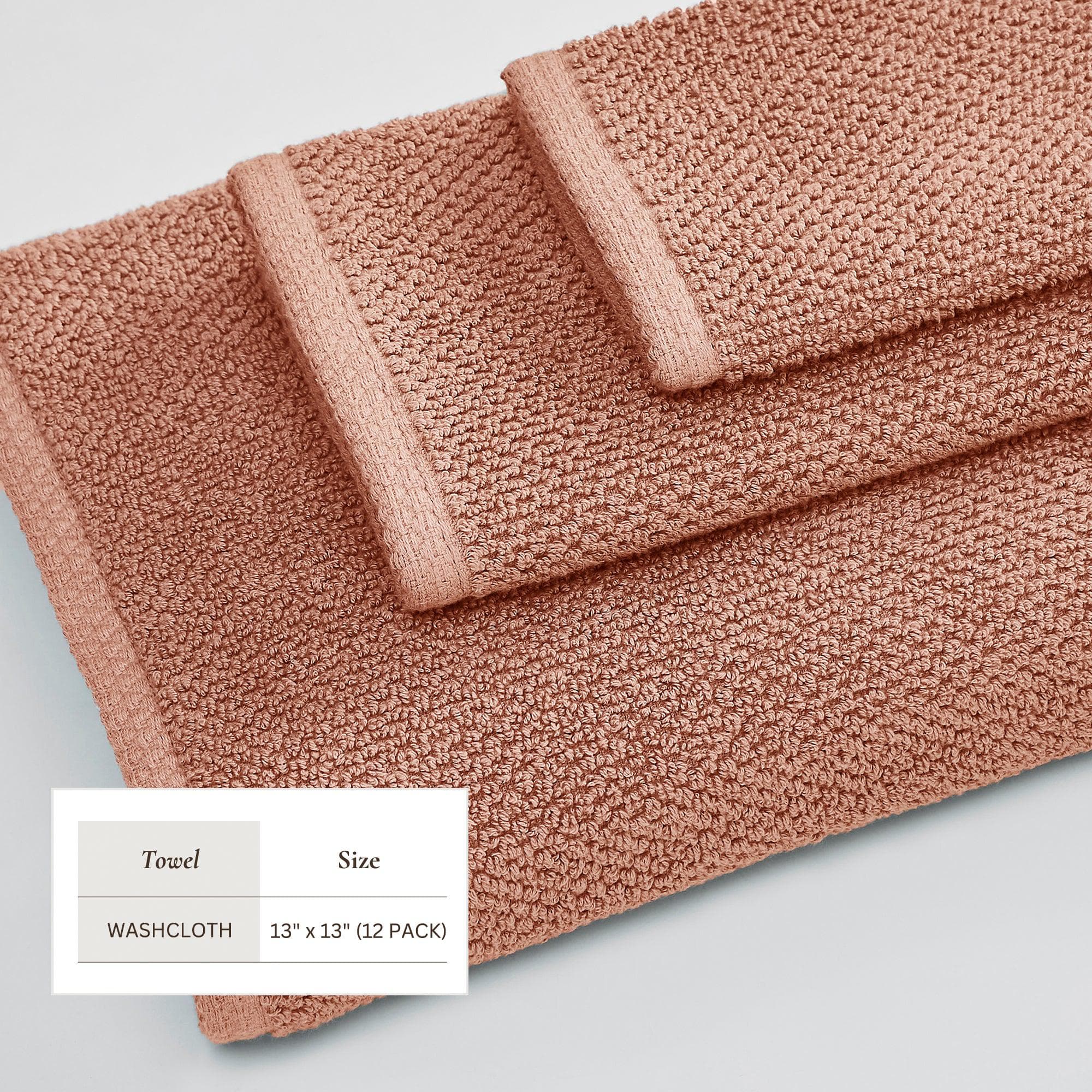 Cotton Textured Bath Towel Set - Acacia Collection - Image 83