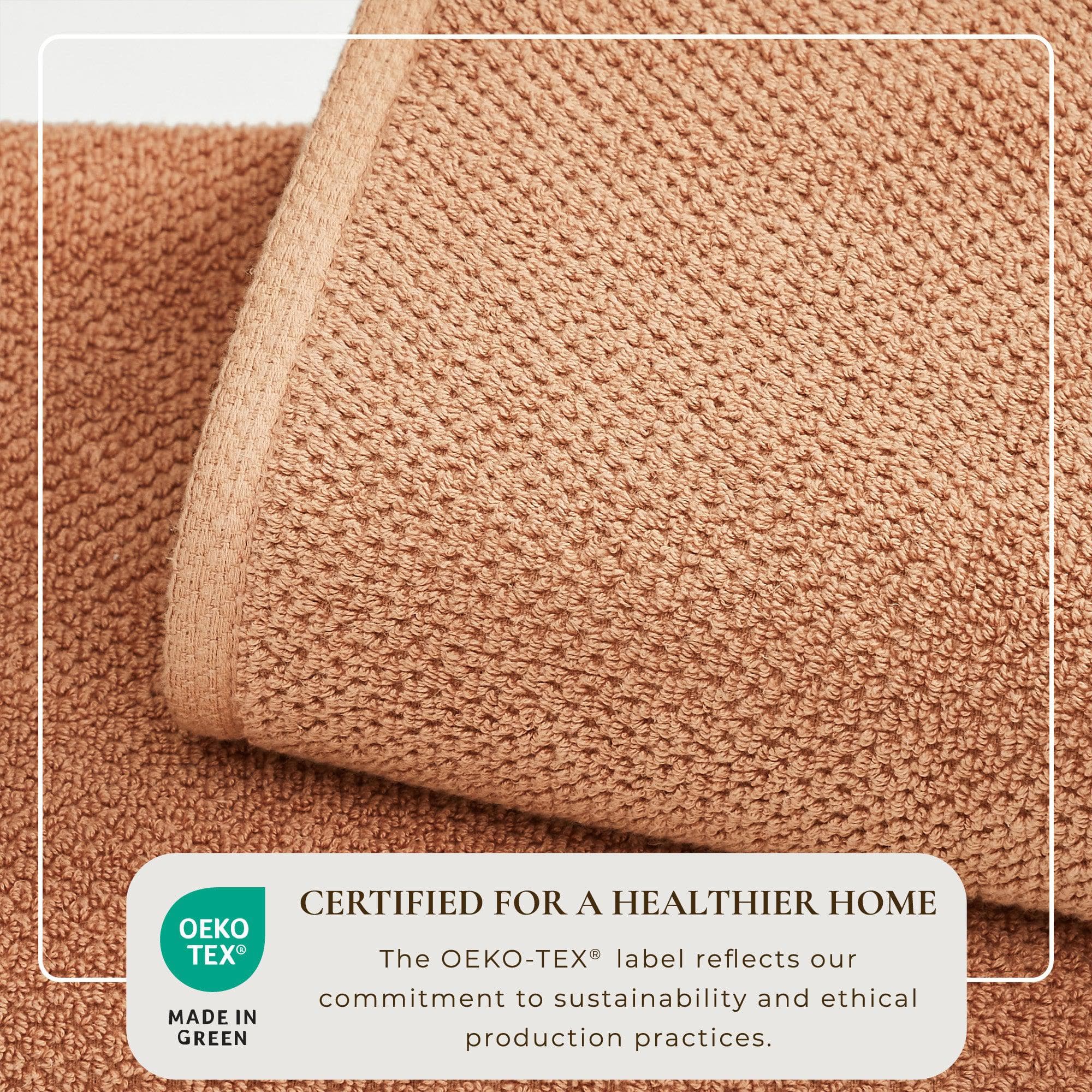 Cotton Textured Bath Towel Set - Acacia Collection - Image 90