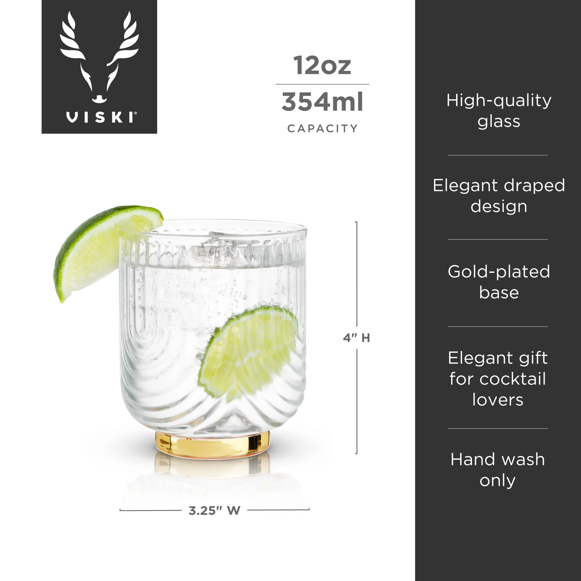 Gatsby tumblers by viski® - Image 5