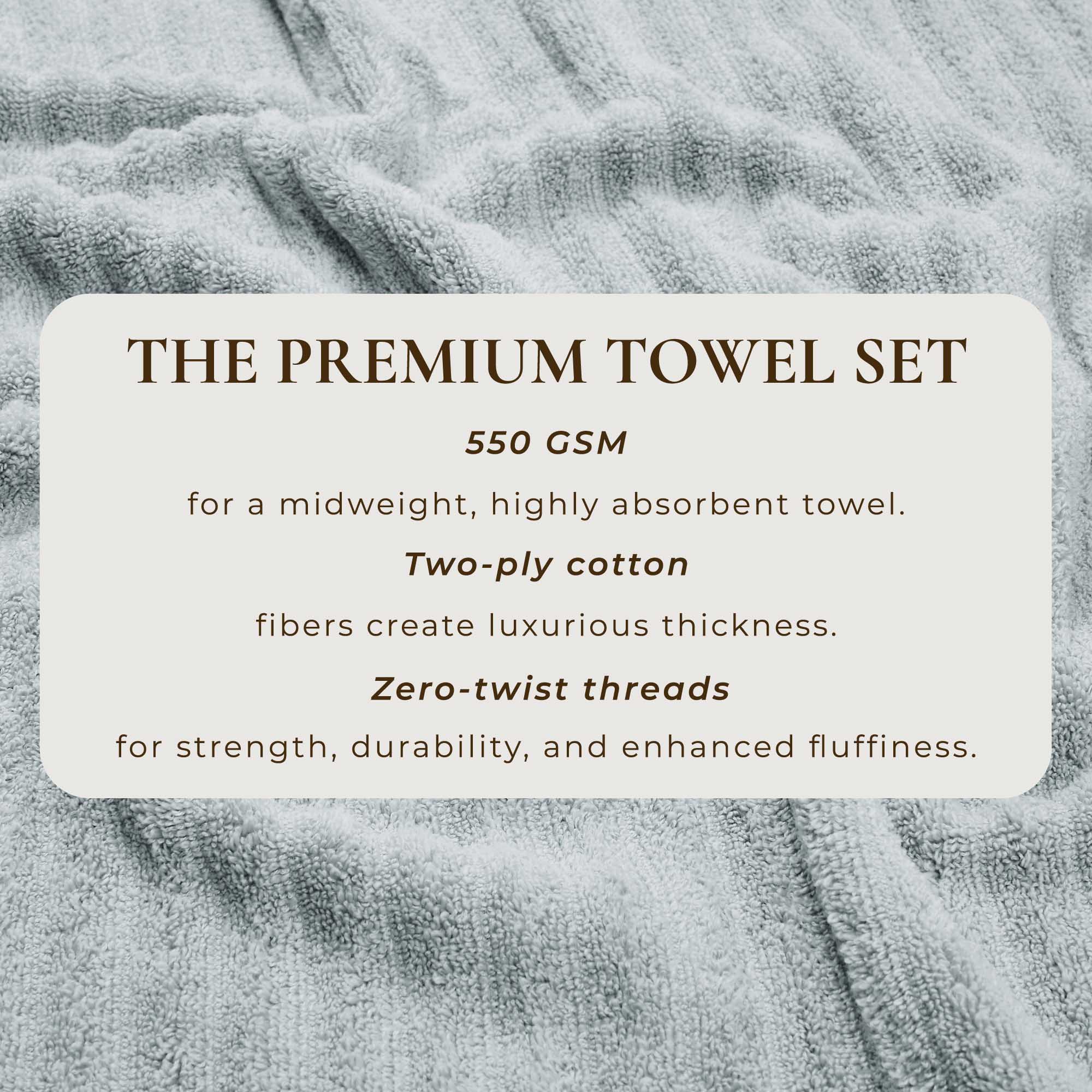 Luxury Cotton Towels - Karina Collection - Image 76
