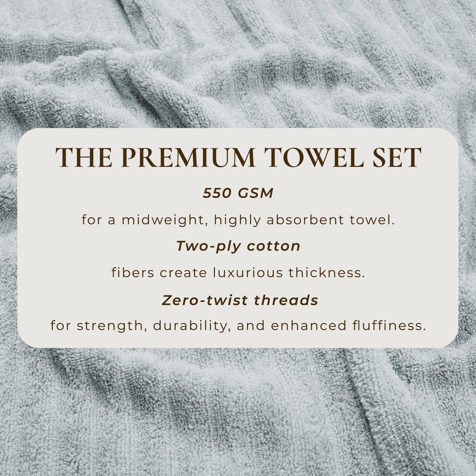 Luxury Cotton Towels - Karina Collection - Image 88