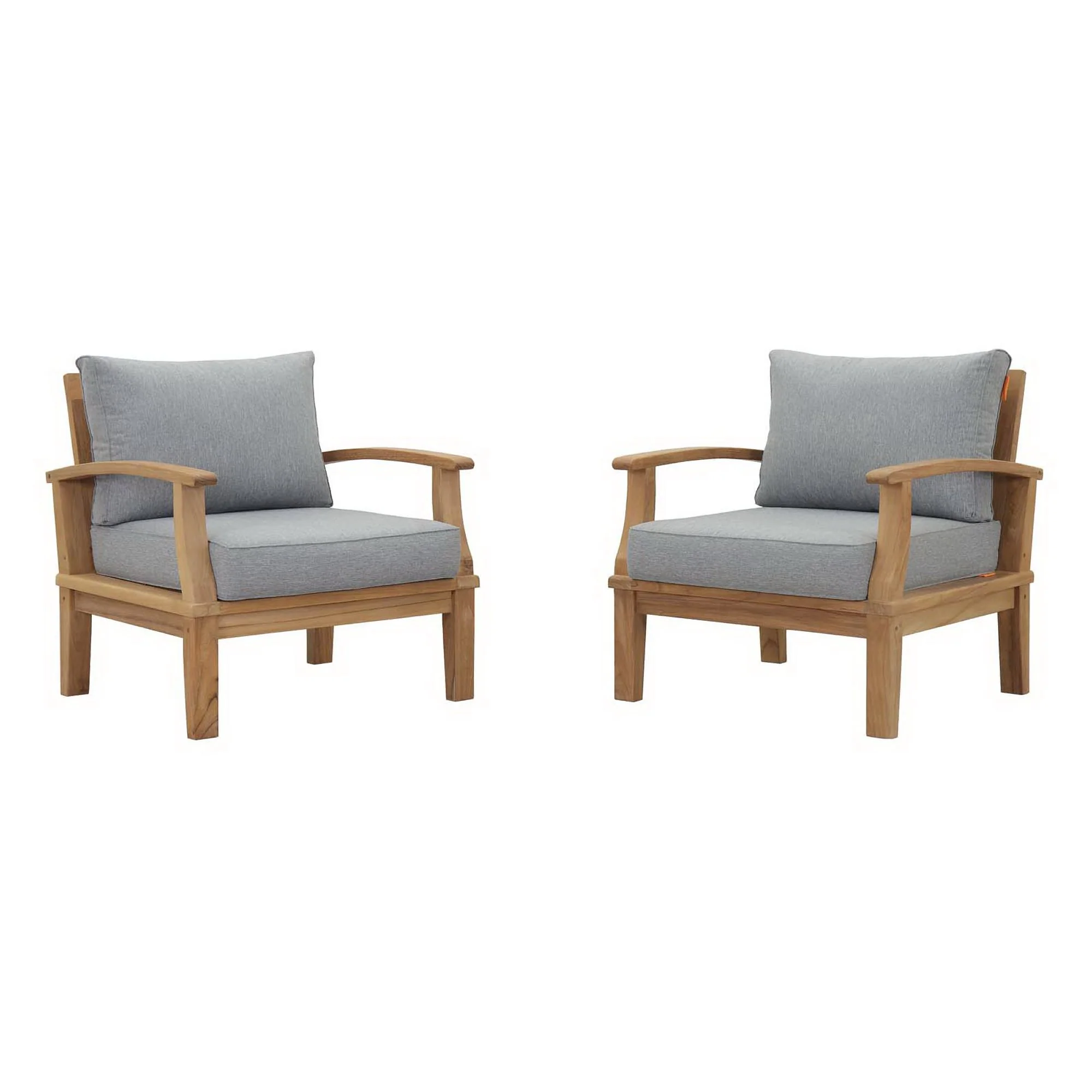 Marina 2 Piece Outdoor Patio Teak Set by Modway - Image 13