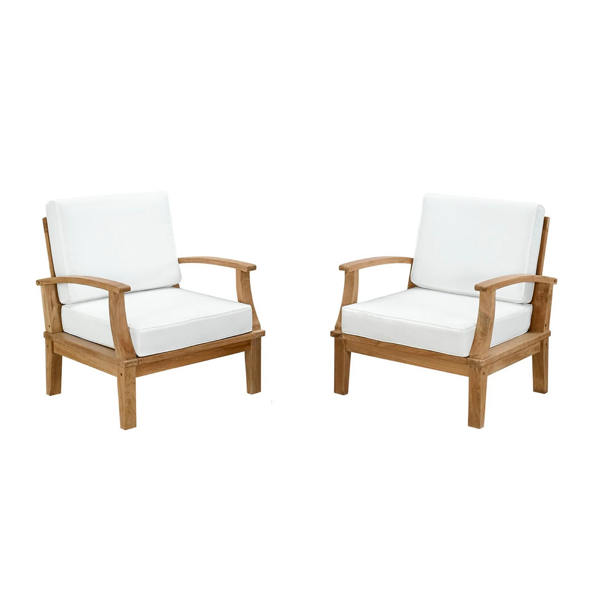 Marina 2 Piece Outdoor Patio Teak Set by Modway - Image 14