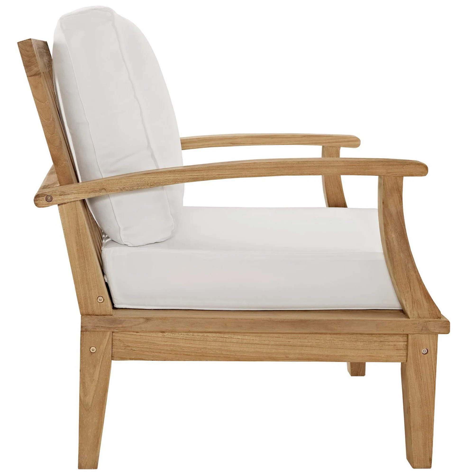 Marina Outdoor Patio Teak Armchair by Modway - Image 14