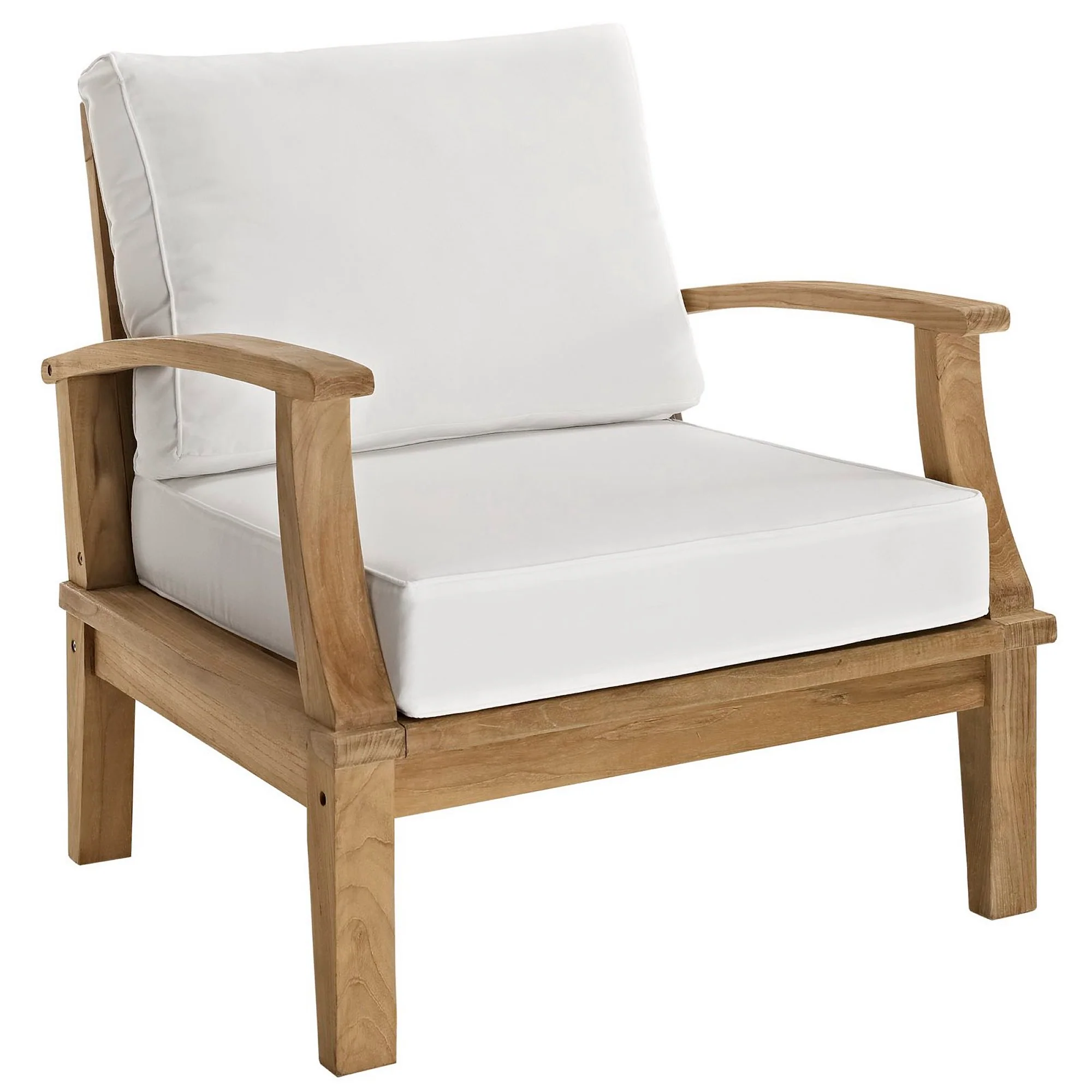 Marina Outdoor Patio Teak Armchair by Modway - Image 18