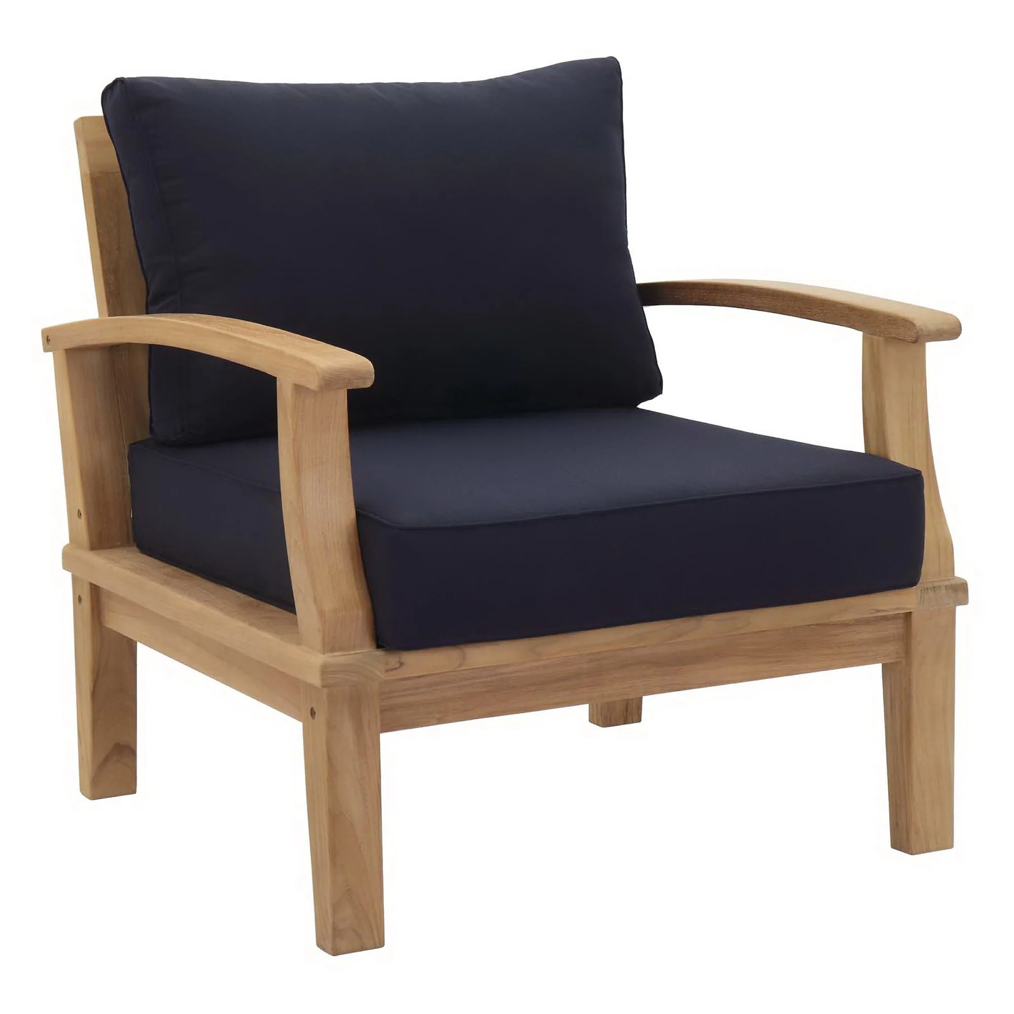 Marina Outdoor Patio Teak Armchair by Modway - Image 19