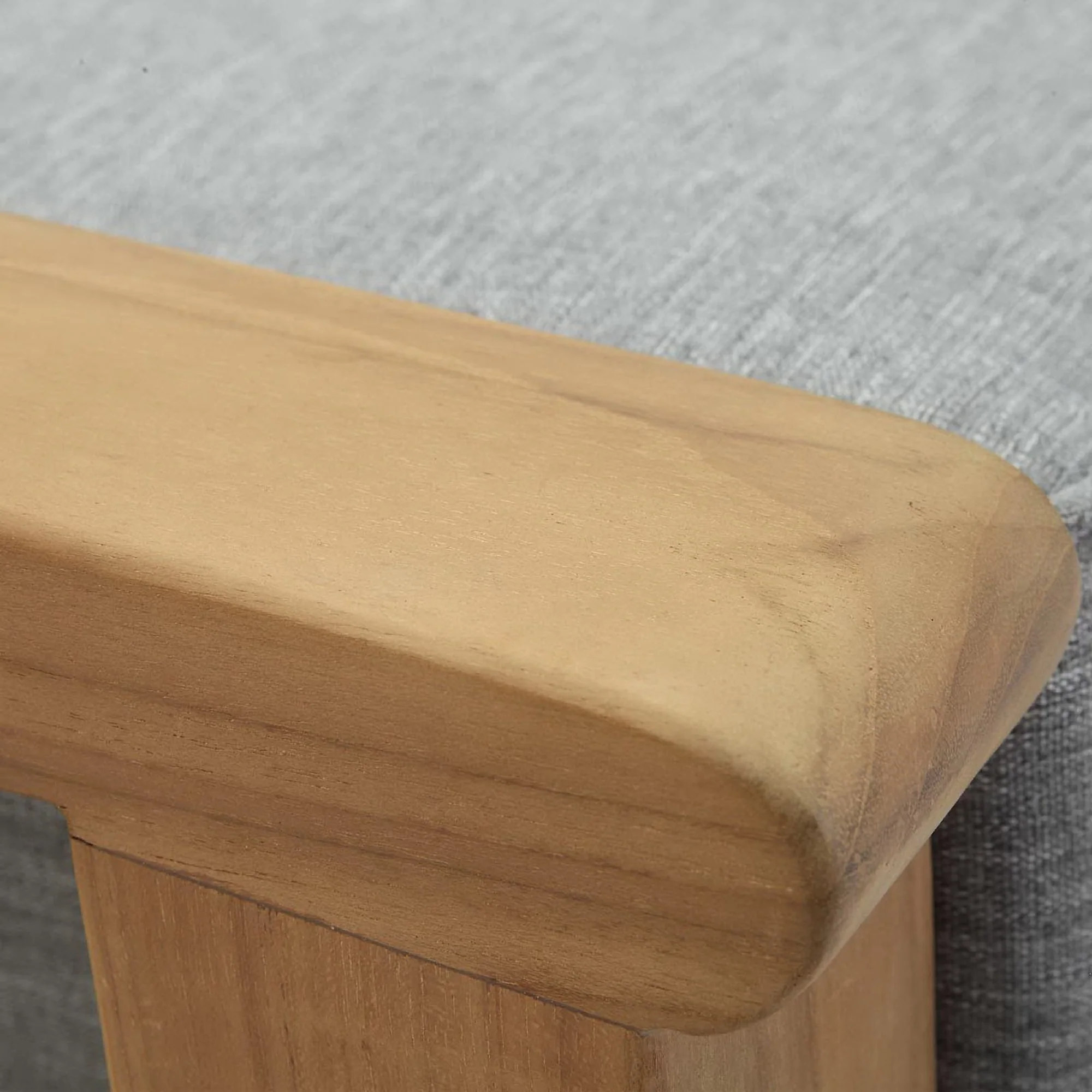 Marina Outdoor Patio Teak Ottoman by Modway - Image 10