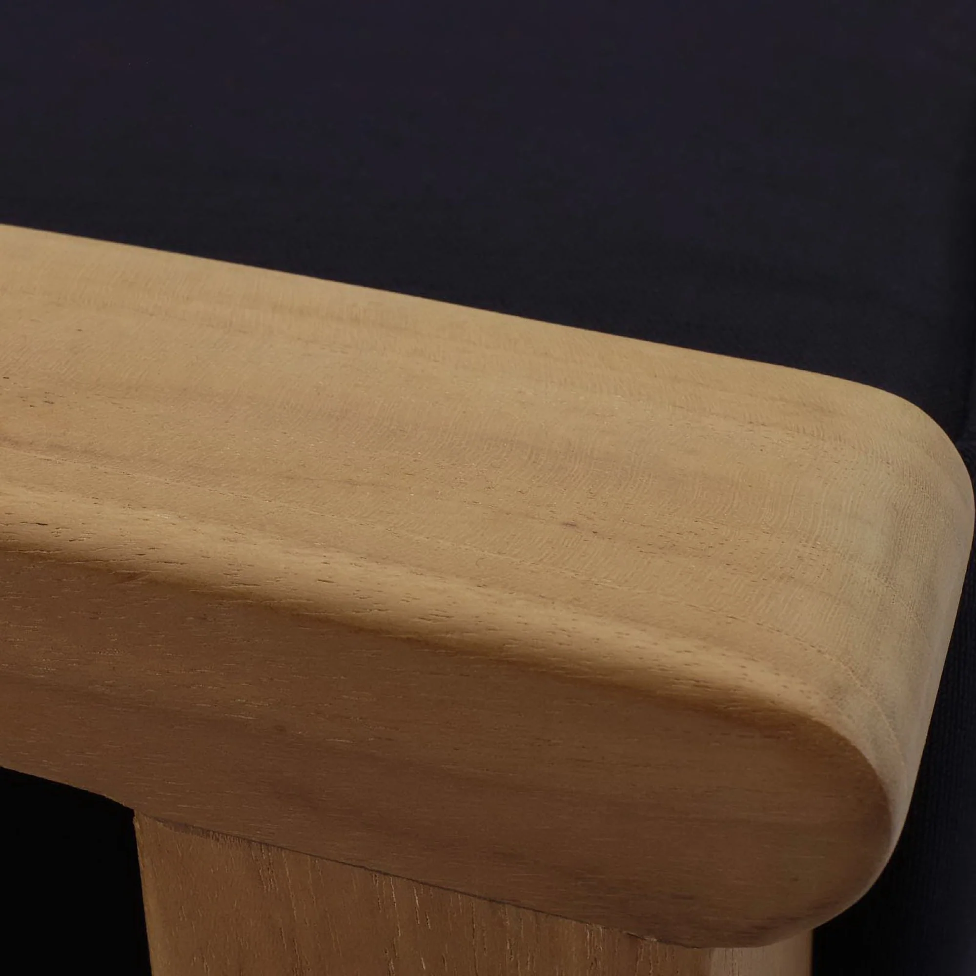 Marina Outdoor Patio Teak Ottoman by Modway - Image 9