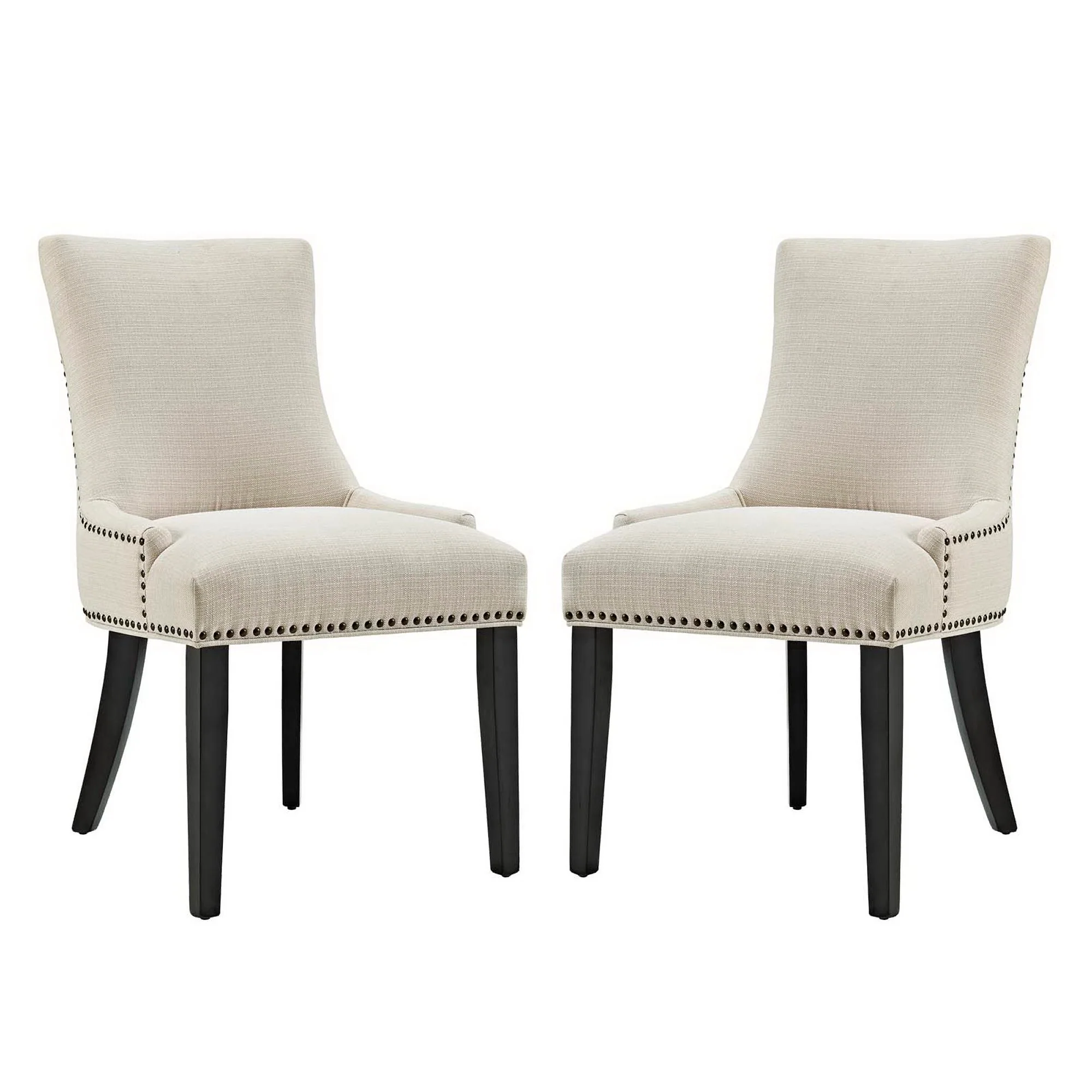 Marquis Fabric Dining Side Chair Set of 2 by Modway - Image 10