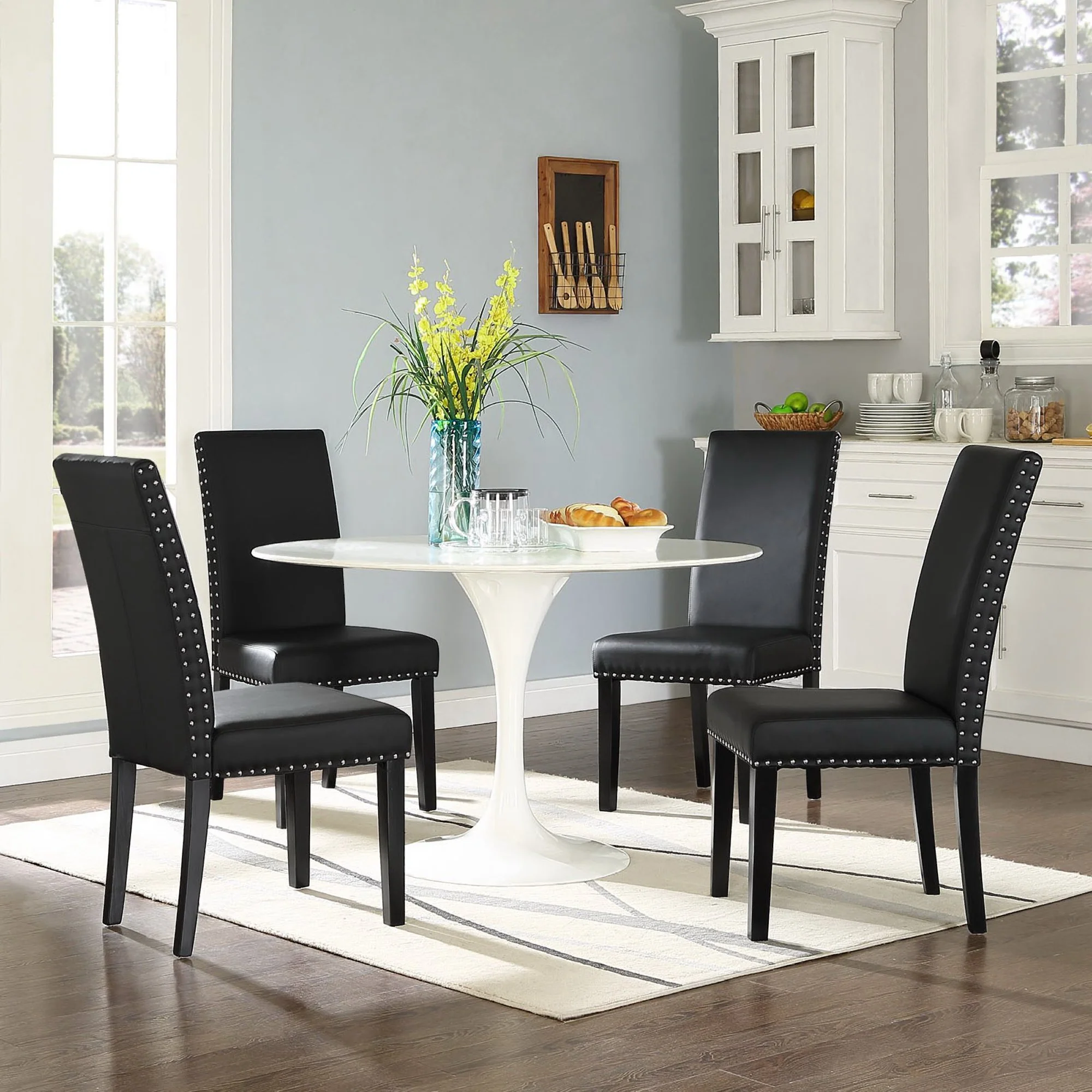 Parcel Dining Faux Leather Side Chair by Modway - Image 6
